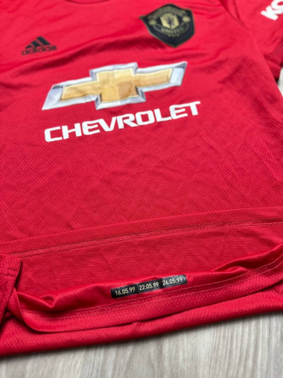 Vintage Adidas Manchester United Home Football Shirt 19/20 Jersey Size US L / EU 52-54 / 3 - 5 Thumbnail