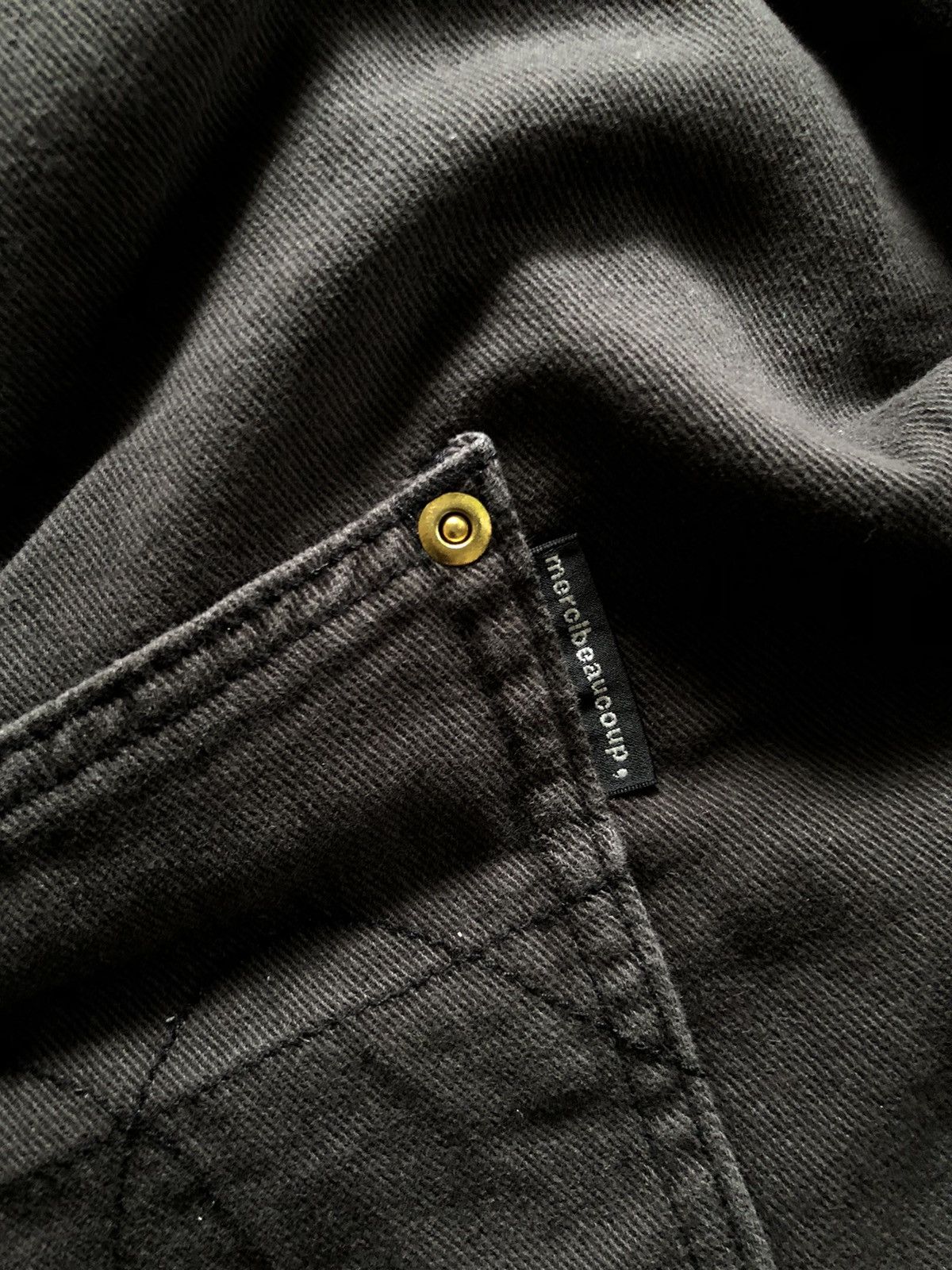Issey Miyake × Japanese Brand × mercibeaucoup VTG ISSEY MIYAKE MERCIBEAUCOUP DENIM PANTS Size US 30 / EU 46 - 6 Thumbnail