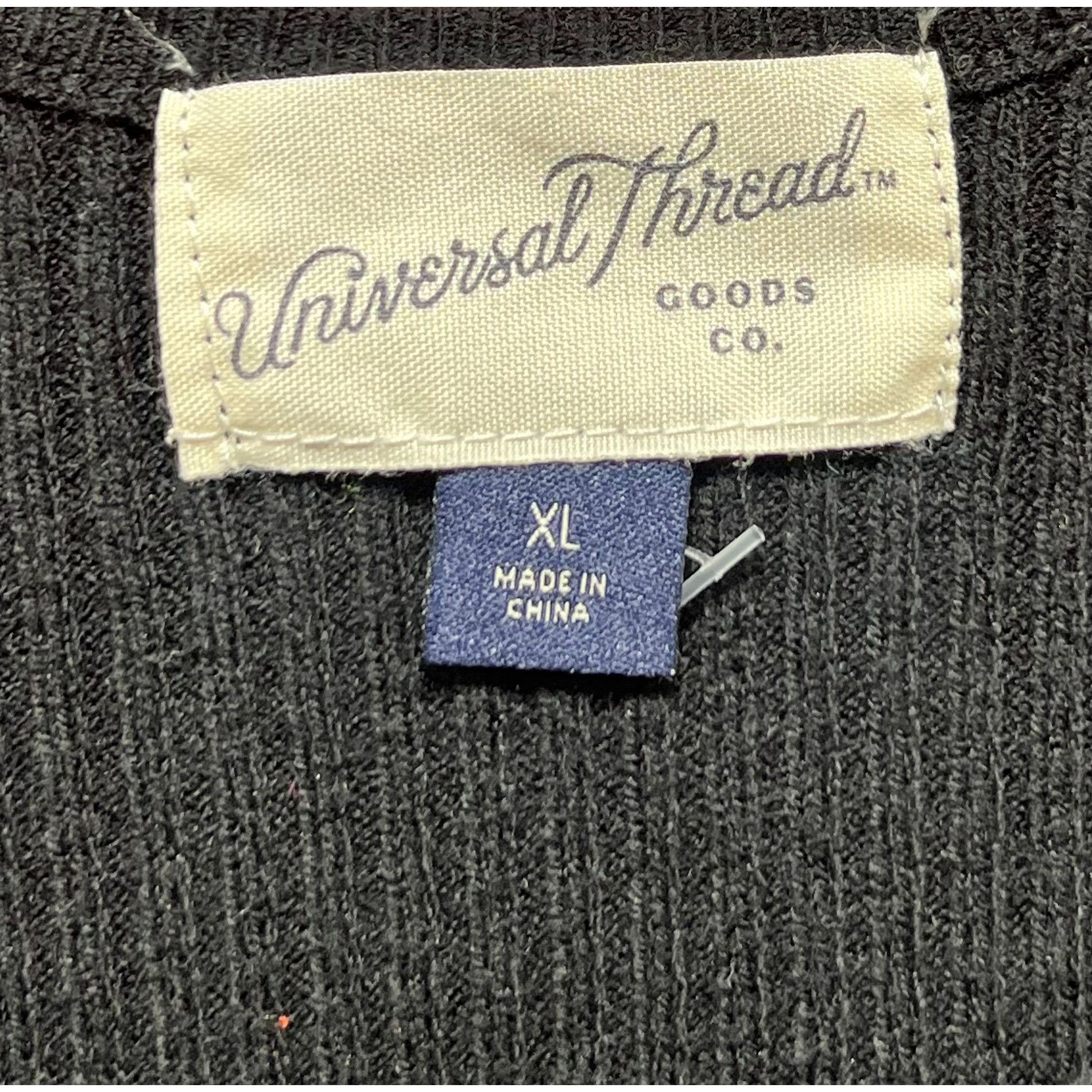 Other Universal Thread - Women's Ribbed Long Sleeve Scoopneck T-Sh Size XL / US 12-14 / IT 48-50 - 8 Thumbnail