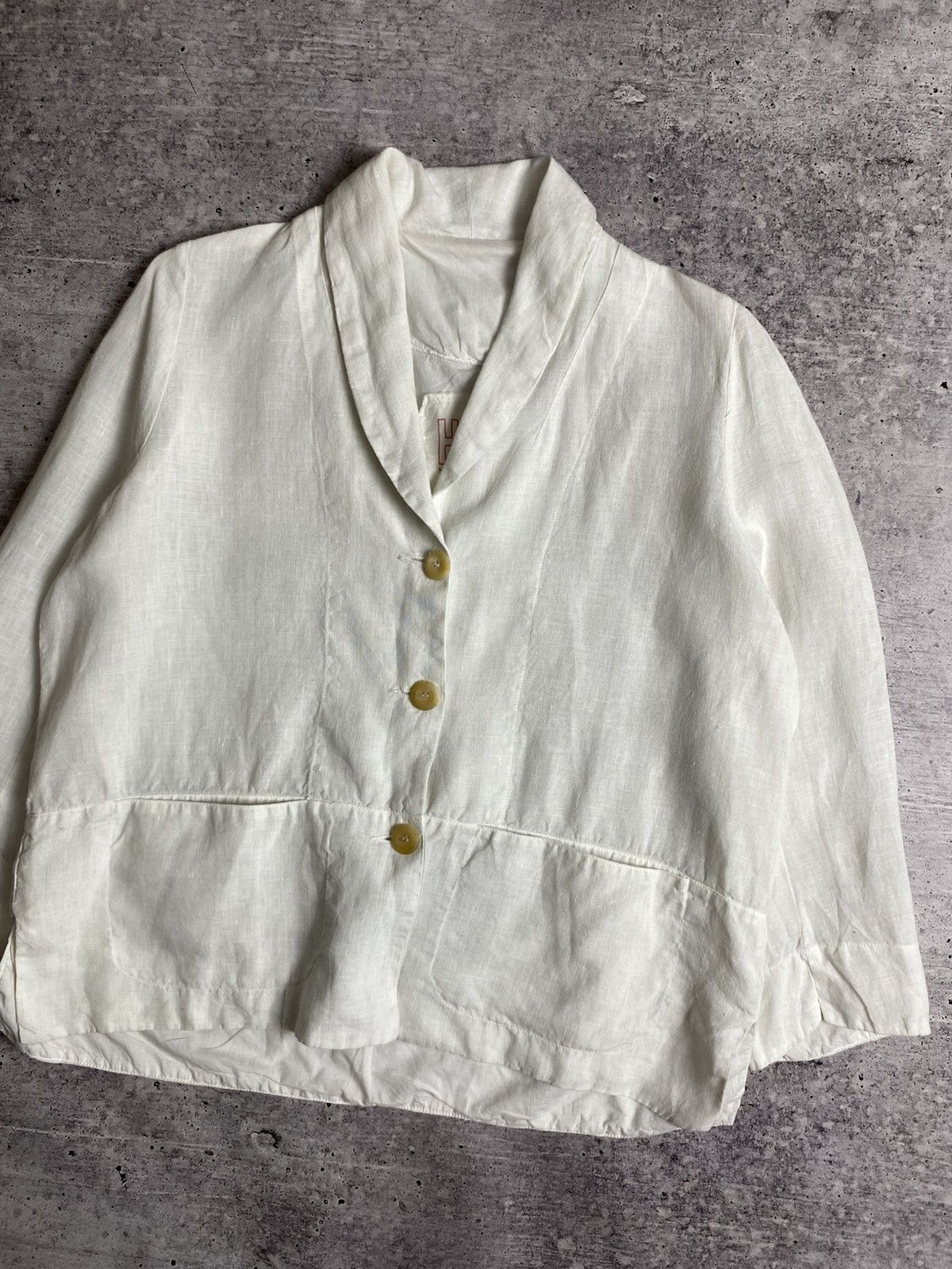 Other HANNOH WESSEL Linen Blazer Size XS / US 0-2 / IT 36-38 - 4 Thumbnail