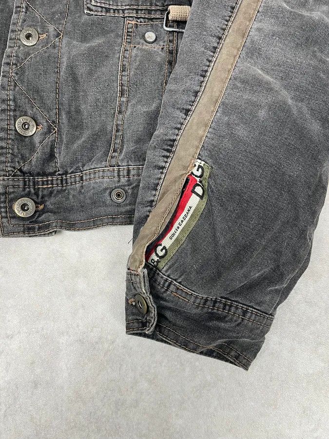 Dolce & Gabbana AW2004 Dolce & Gabbana Grey Denim Pocket Straps Jacket Size US M / EU 48-50 / 2 - 11 Thumbnail