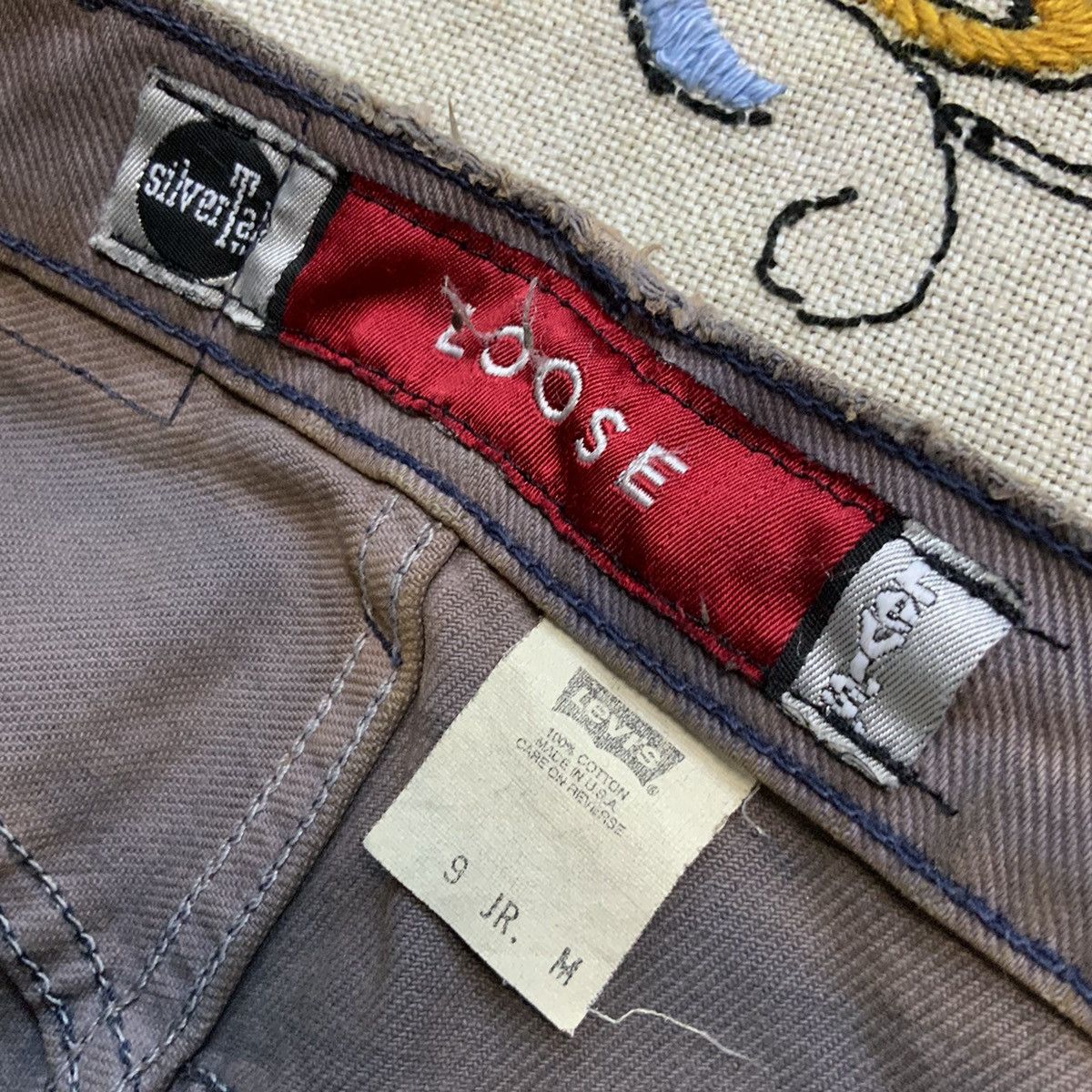 If Six Was Nine × Levi's × Levi's Made & Crafted Vintage Levi’s silvertab loose made in USA Size US 29 - 3 Thumbnail