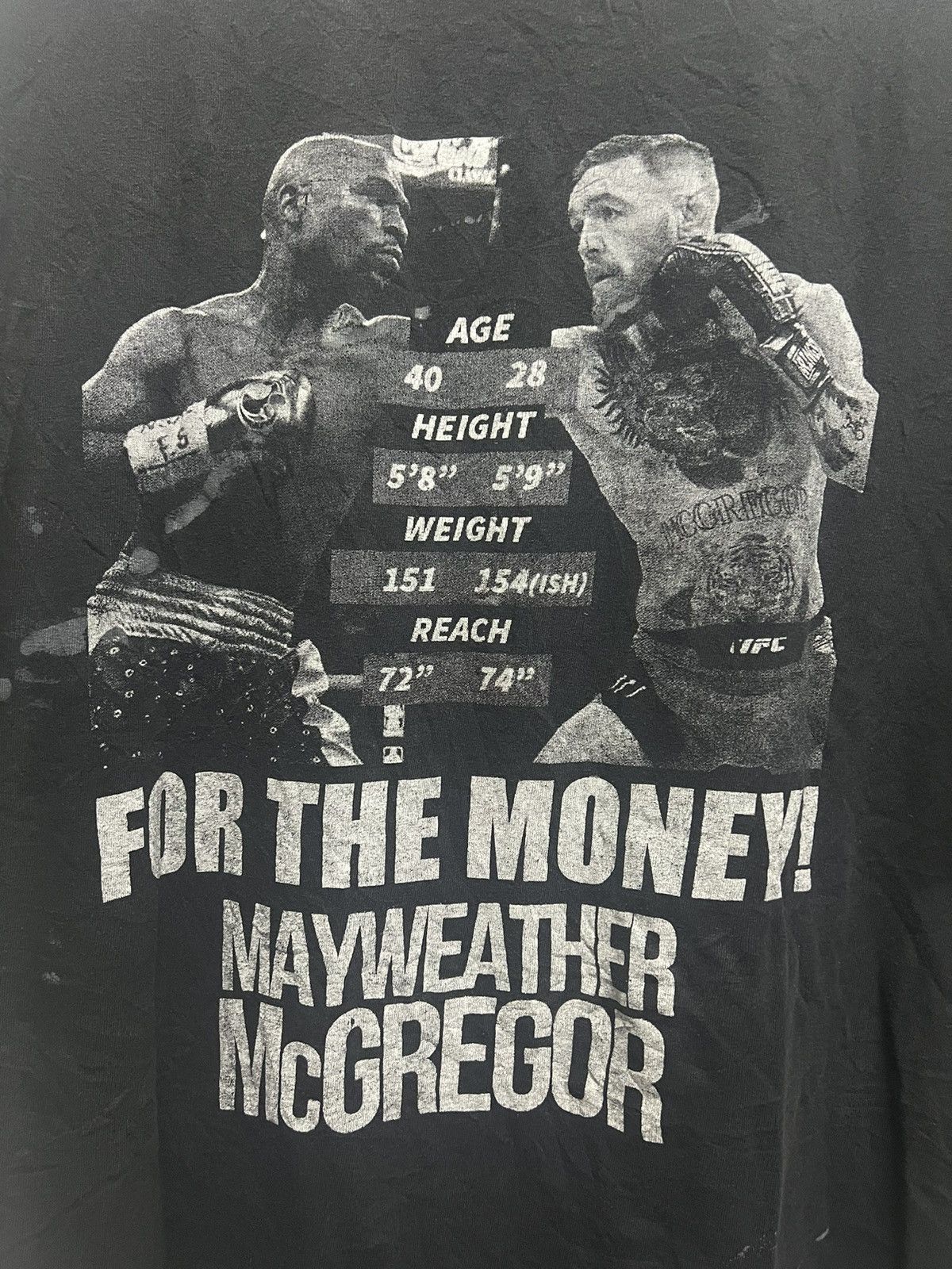 Vintage Vintage Floyd Mayweather Mcgregor UFC Tee Size US XL / EU 56 / 4 - 5 Thumbnail