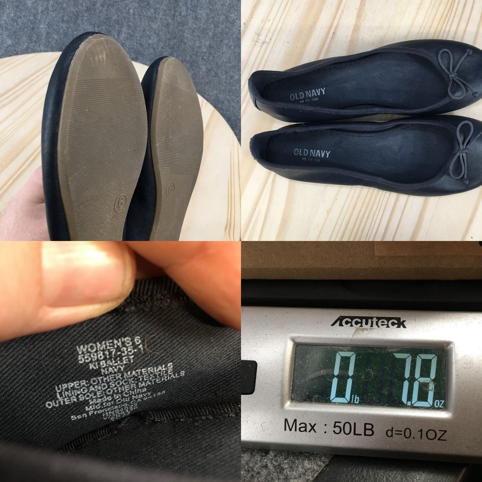 Old Navy Old Navy Shoes Womens 6 Ballet Flats Blue Slip On Comfort Round Toe Low Top Size M / US 6-8 / IT 42-44 - 9 Thumbnail