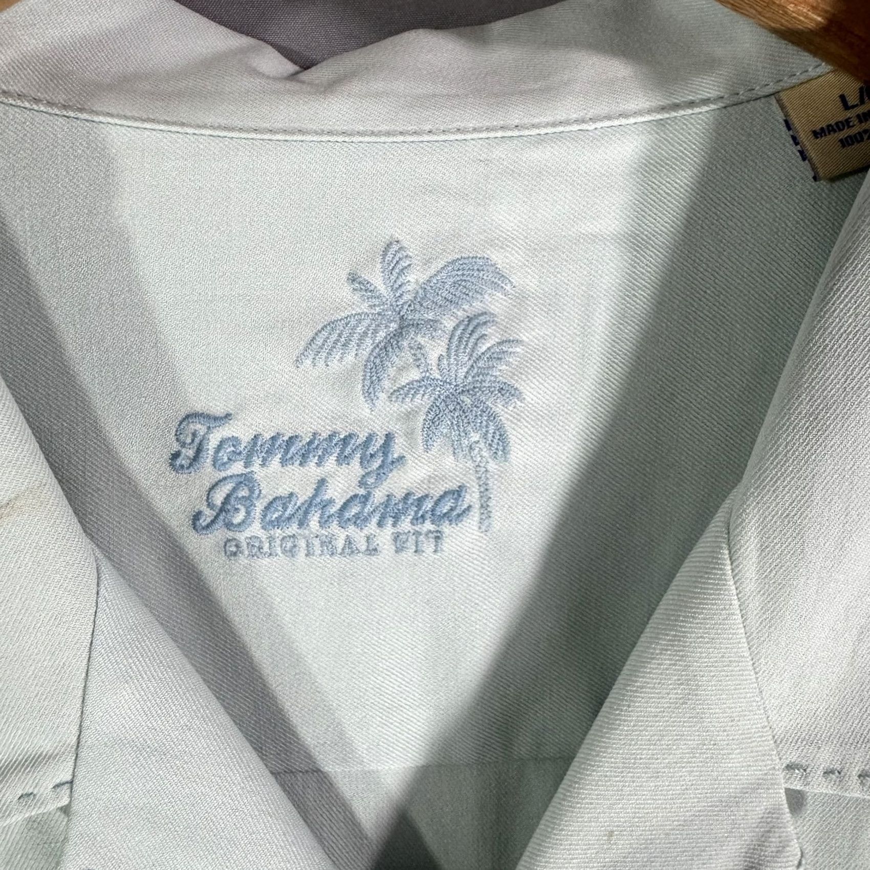 Tommy Bahama Tommy Bahama Shirt Mens Large Silk Short Sleeve Button Up Camp Pocket Casual Size US L / EU 52-54 / 3 - 4 Thumbnail
