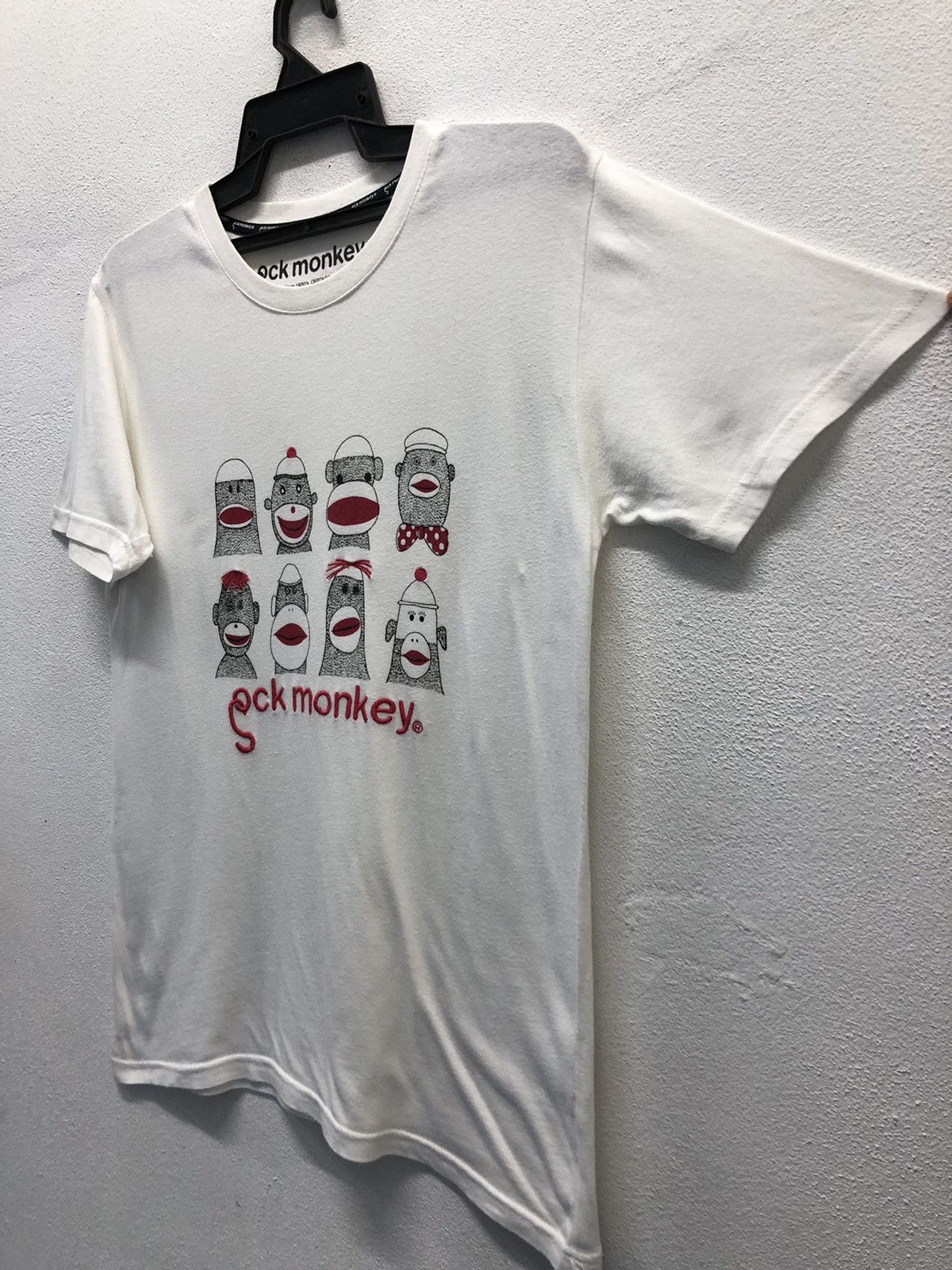 Vintage Vintage Sock Monkey Kyoukai T-Shirt Size US L / EU 52-54 / 3 - 6 Thumbnail