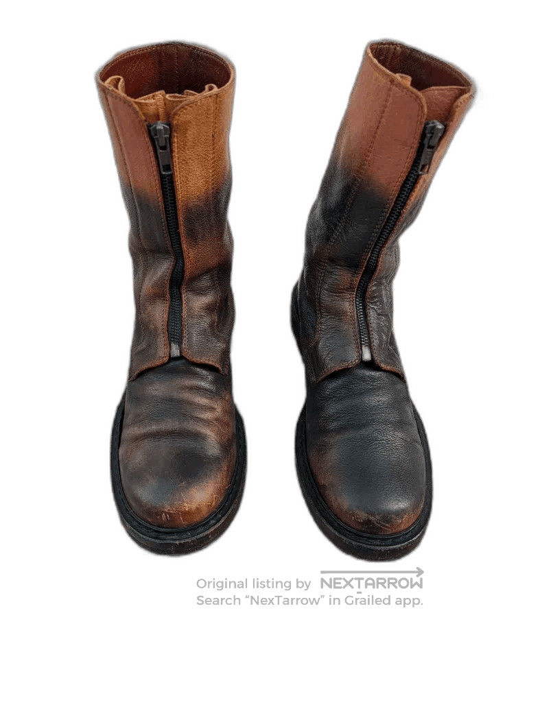 Ann Demeulemeester Ann Demeulemeester Men's Combat Boots Size 43. Size US 11 / EU 44 - 1 Thumbnail