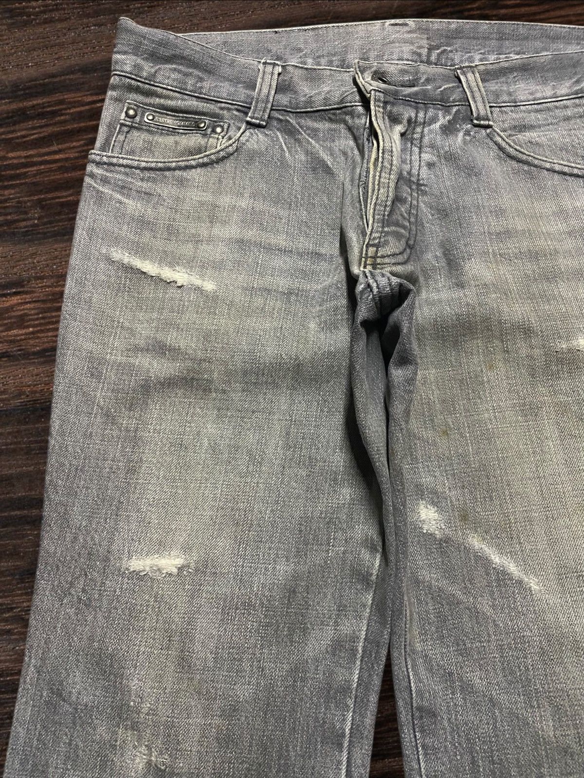 5351 POUR LES HOMMES Vintage Japanese Brand 5351 Pour Les Homme Flare Jeans Size US 32 / EU 48 - 7 Thumbnail