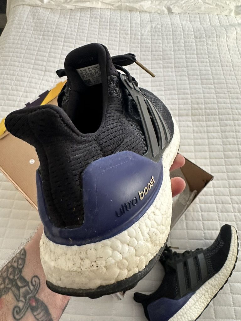 Adidas Adidas UltraBoost 1.0 OG Anniversary Black / Purple B27171 Size US 12 / EU 45 - 13 Thumbnail