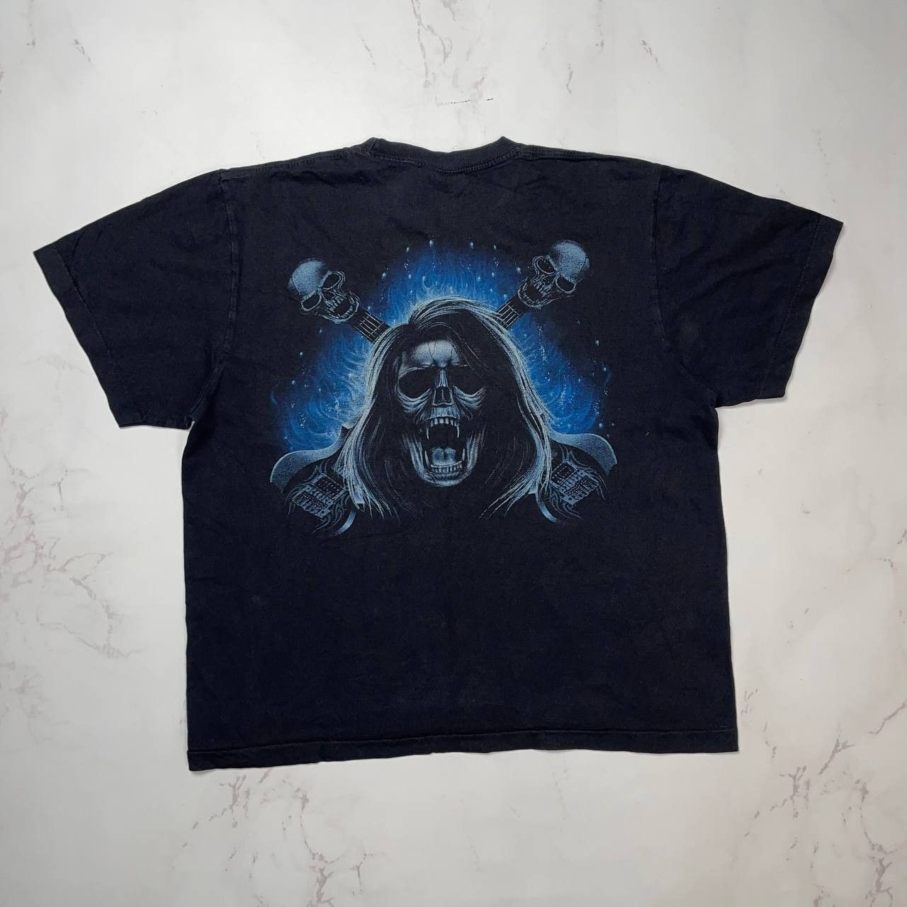 Vintage Rock Eagle Vintage Skull Vintage T-Shirt Size M Black Size US M / EU 48-50 / 2 - 3 Thumbnail