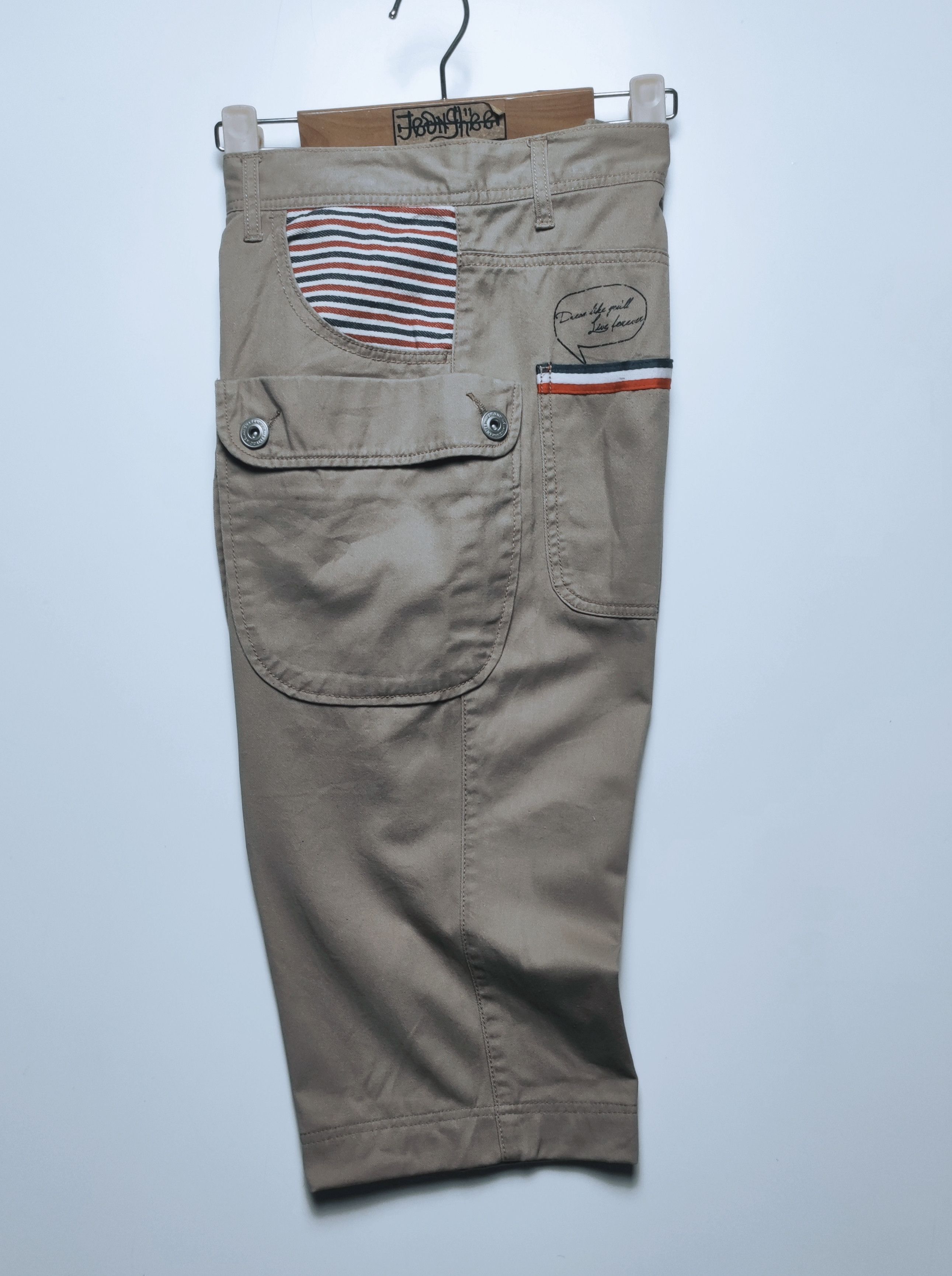 Japanese Brand Japanese Brand Multipocket 3/4 Garderner Monkey Short Pants Size US 32 / EU 48 - 2 Thumbnail