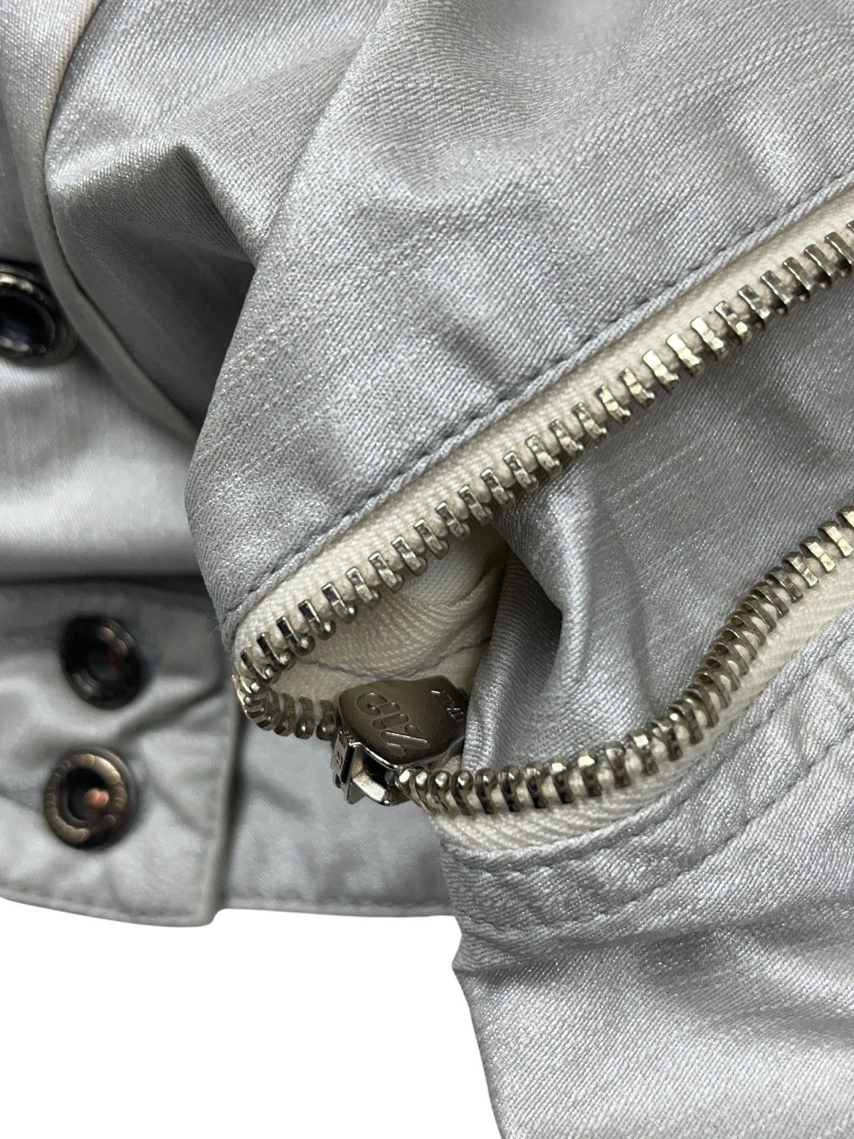Parasuco Vintage Parasuco Cult Metallic Jacket Button Up Studded y2k Size S / US 4 / IT 40 - 9 Thumbnail