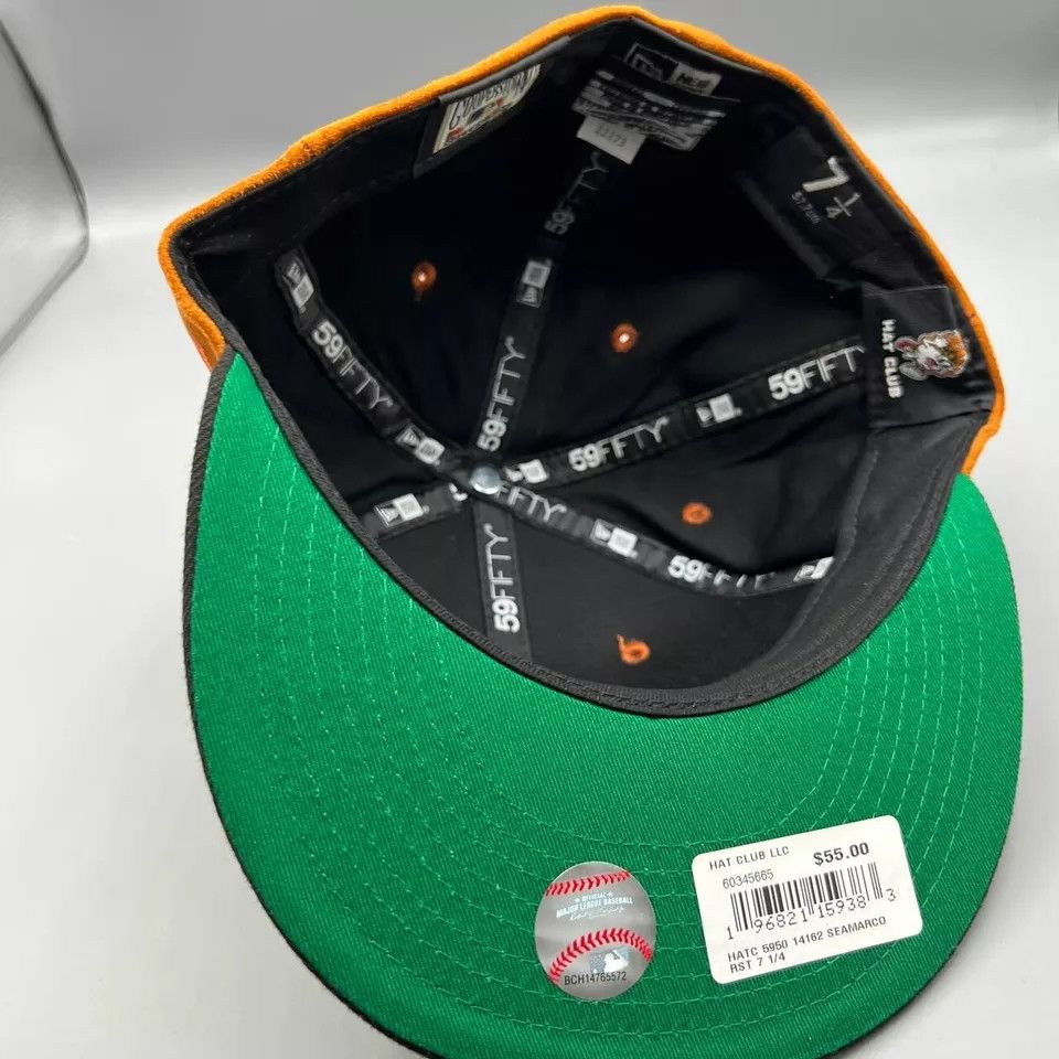 New Era Seattle Mariners Hat Men 7 1/4 59Fifty New Era Fitted Cap Size ONE SIZE - 5 Thumbnail