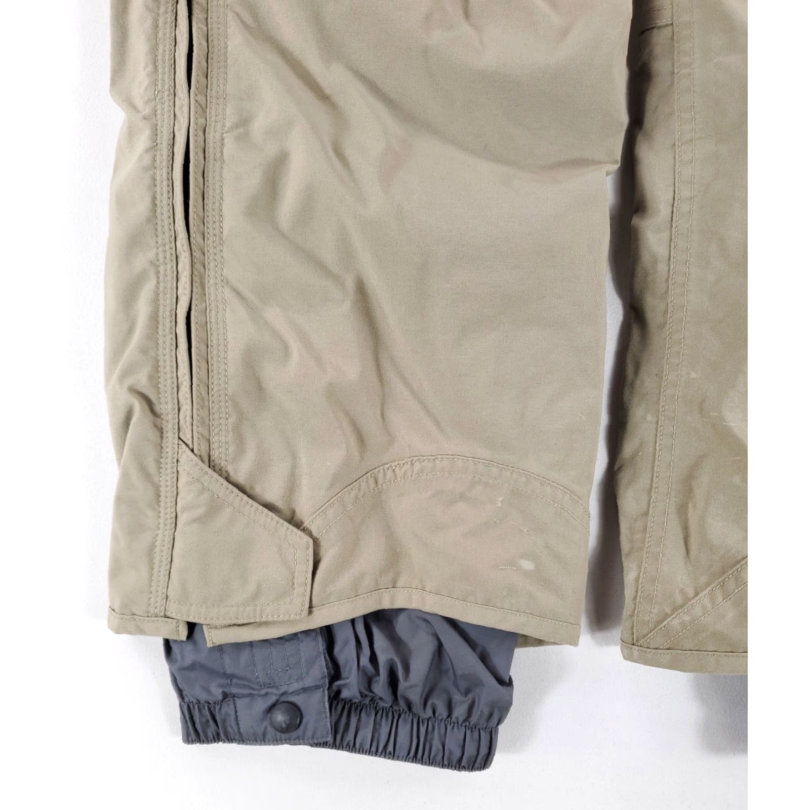 Burton Burton Snowboards Tempest 100% Nylon Snow Pants Tan Beige Mens S Beige Snow Pants Mens S Size US 29 - 6 Thumbnail