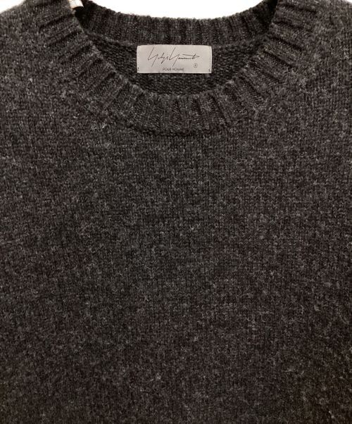 Yohji Yamamoto Yohji Yamamoto pour homme 23AW CREW NECK KNIT Size US L / EU 52-54 / 3 - 3 Thumbnail