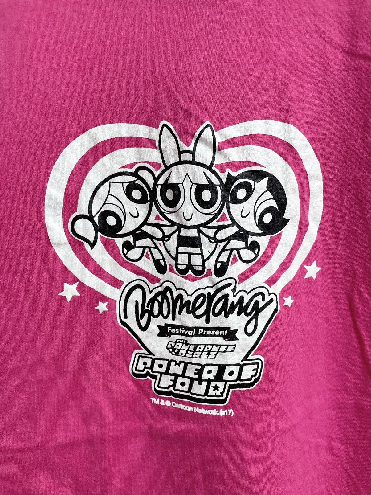 Anime × Cartoon Network × Vintage THE POWERPUFF GIRLS BOOMERANG FESTIVAL CARTOON NETWORK 2017 Size US M / EU 48-50 / 2 - 4 Thumbnail
