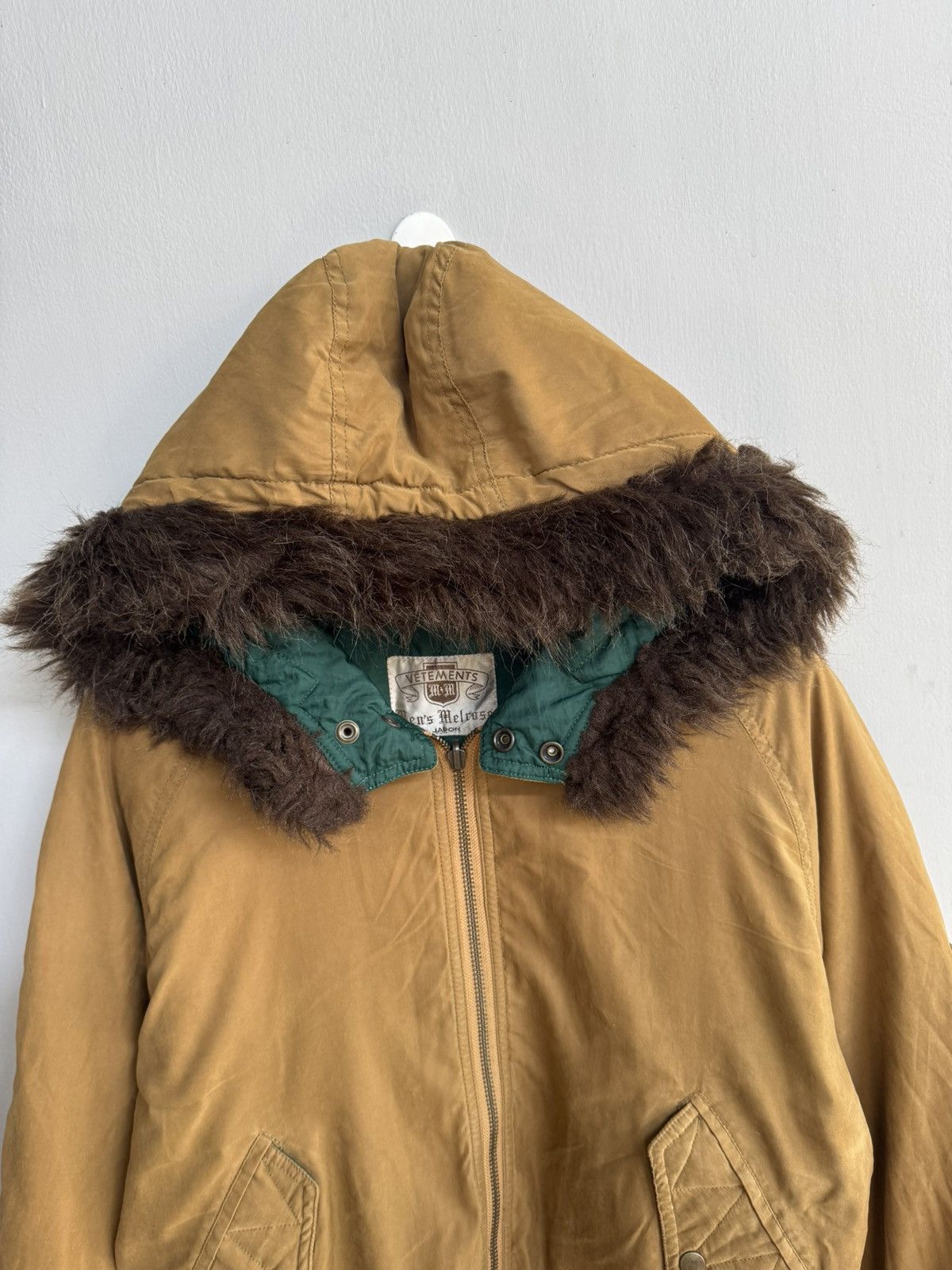 14th Addiction VINTAGE VETEMENTS MEN’S MELROSE FAUX STUDDED HOODIE JACKET Size US M / EU 48-50 / 2 - 2 Thumbnail