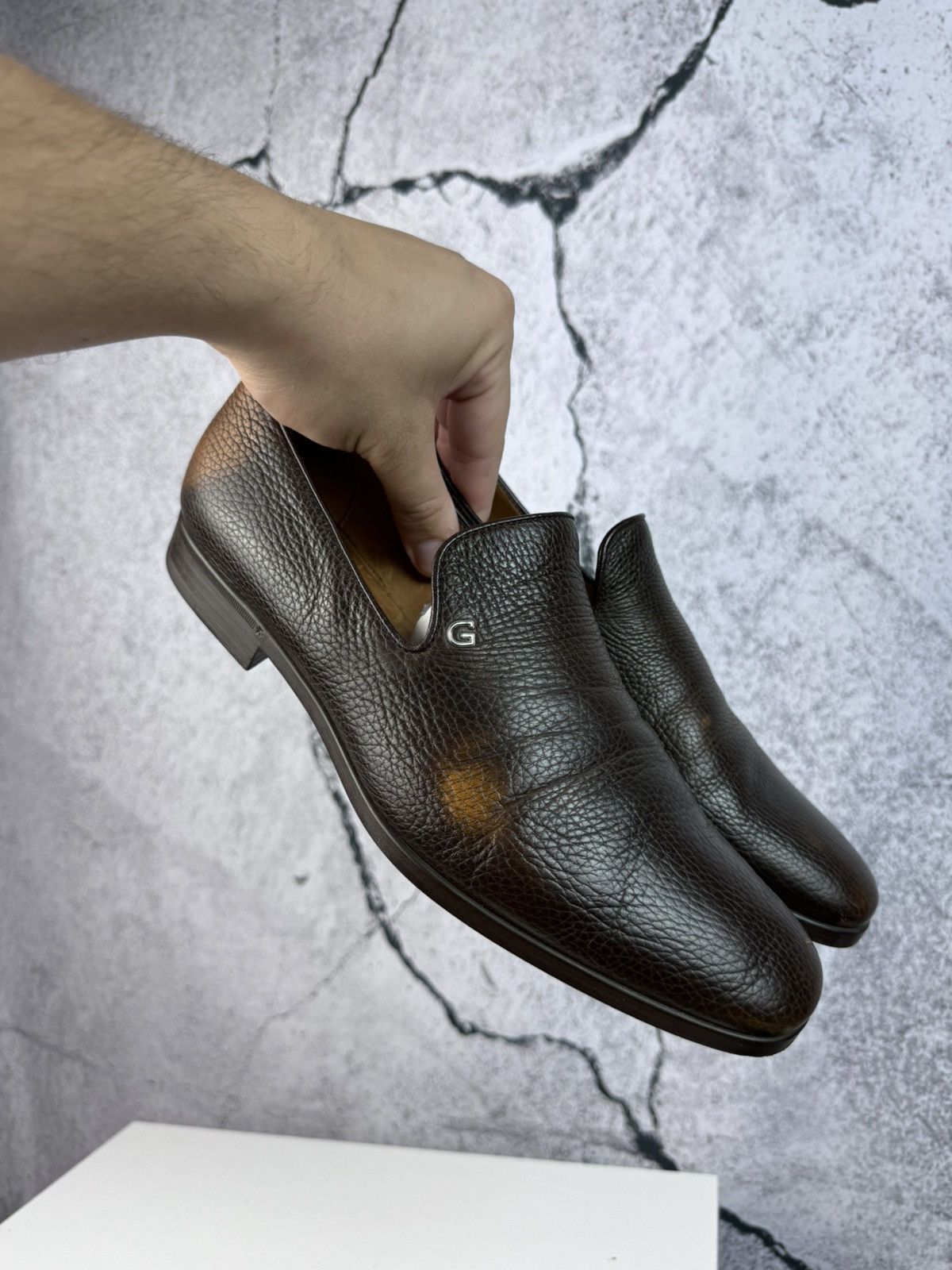 Gucci Gucci Horsebit Loafers Brown Leather Slip On Size US 7 / EU 40 - 1 Thumbnail