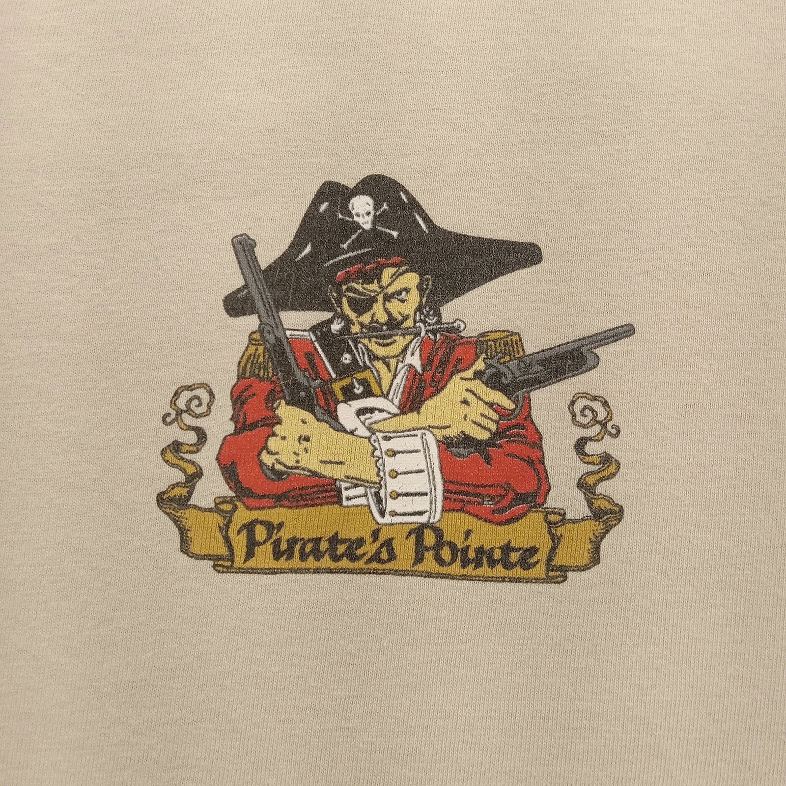 Hanes Pirate's Pointe T-Shirt XL Vacation Cottages Hanes Beefy-T Size US XL / EU 56 / 4 - 4 Thumbnail