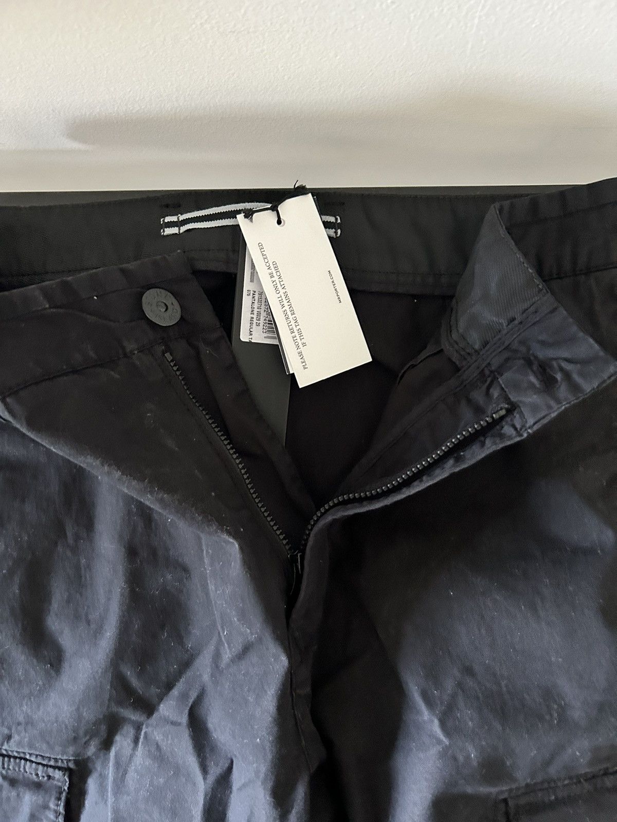 Stone Island STONE ISLAND Straight-Leg Cotton-Blend Twill Cargo Pants Size US 29 - 10 Thumbnail