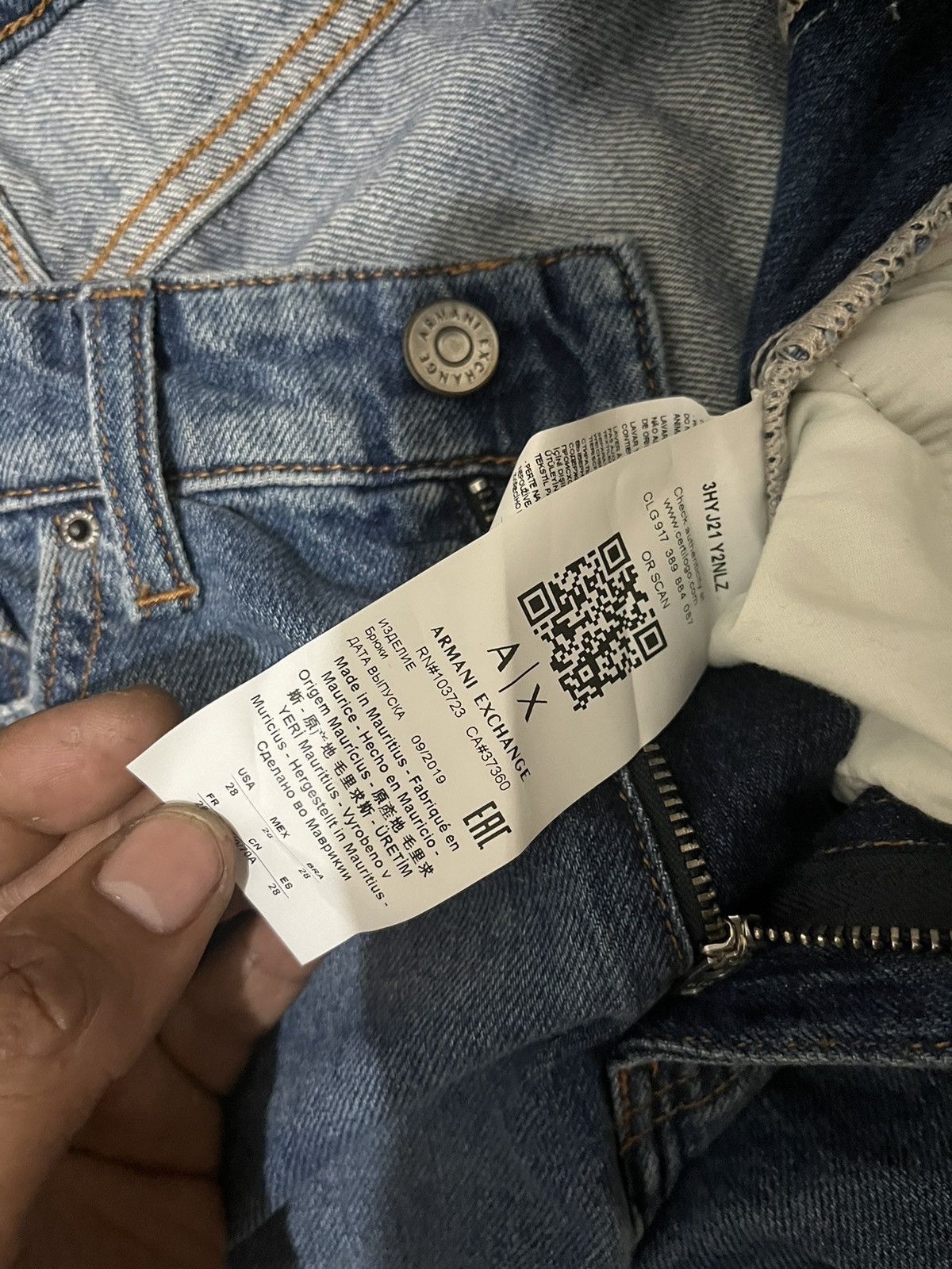 Armani Exchange Armani exchange J21 Side Band Boyfriend Style Size US 28 / EU 44 - 5 Thumbnail