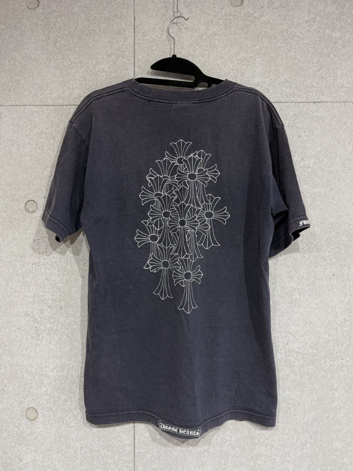Chrome Hearts Chrome Hearts Big Floral Cross T-Shirt Rare | Grailed