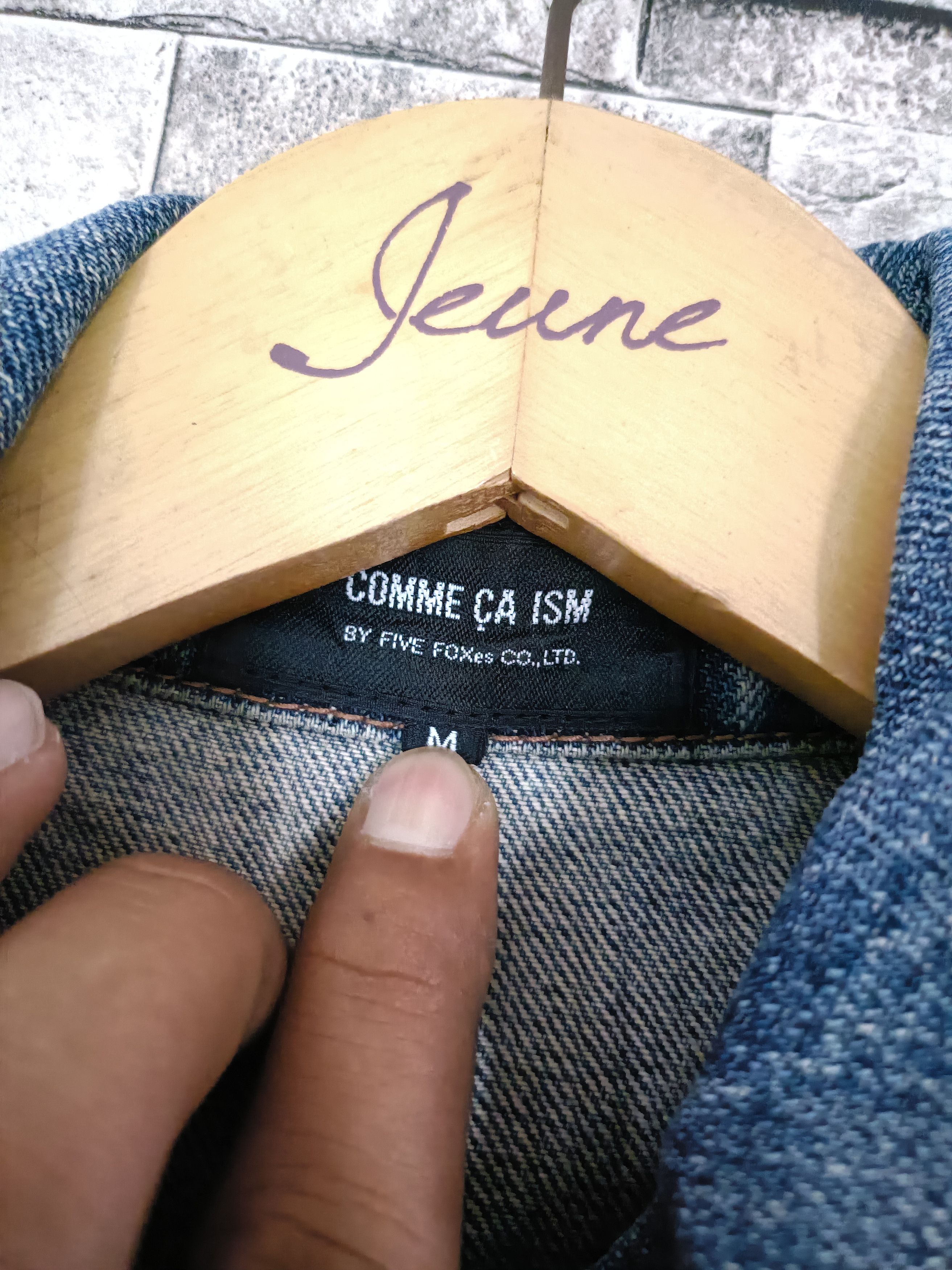 Comme Ca Ism Comme ca ism embellished denim jacket Size M / US 6-8 / IT 42-44 - 7 Thumbnail