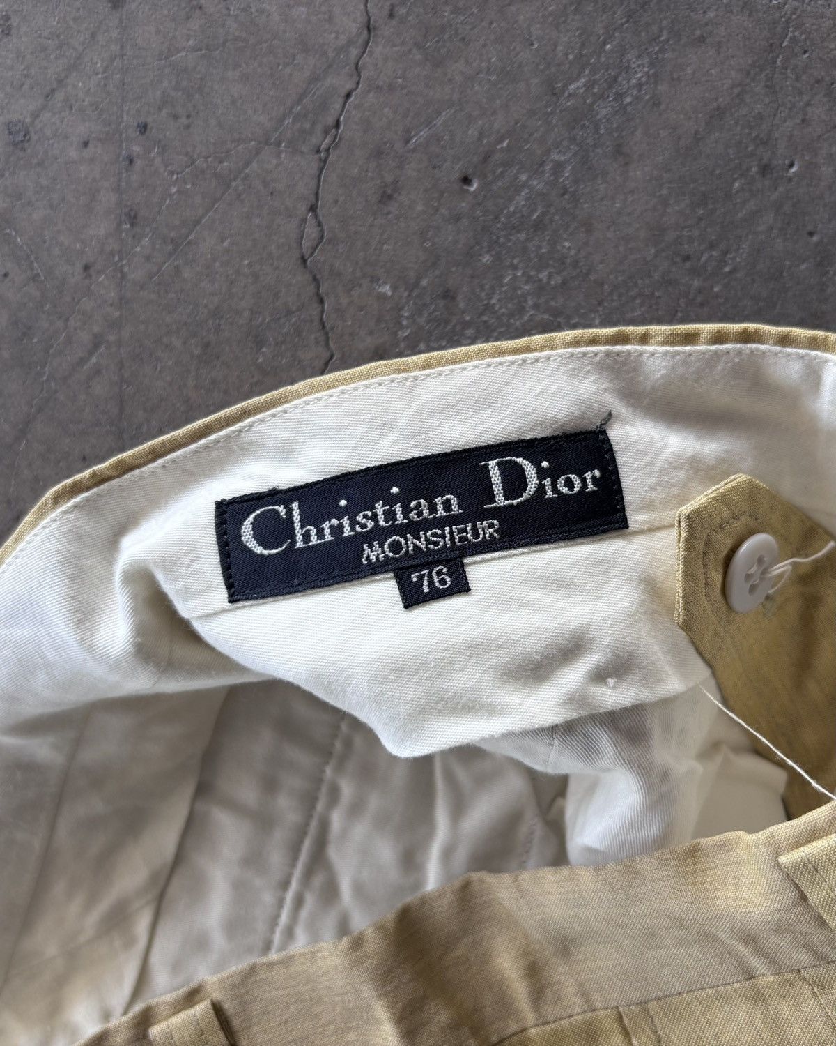 Christian Dior Monsieur × Japanese Brand 1980s Christian Dior Monsieur Trousers Pants Size US 29 - 5 Thumbnail
