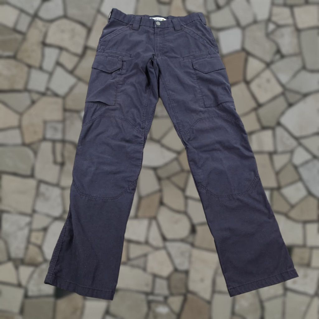 Vintage First Tactical Pants Mens 32x34 Navy Blue Cargo Ripstop BDU Utility EMS Work Pants Size US 32 / EU 48 - 1 Thumbnail
