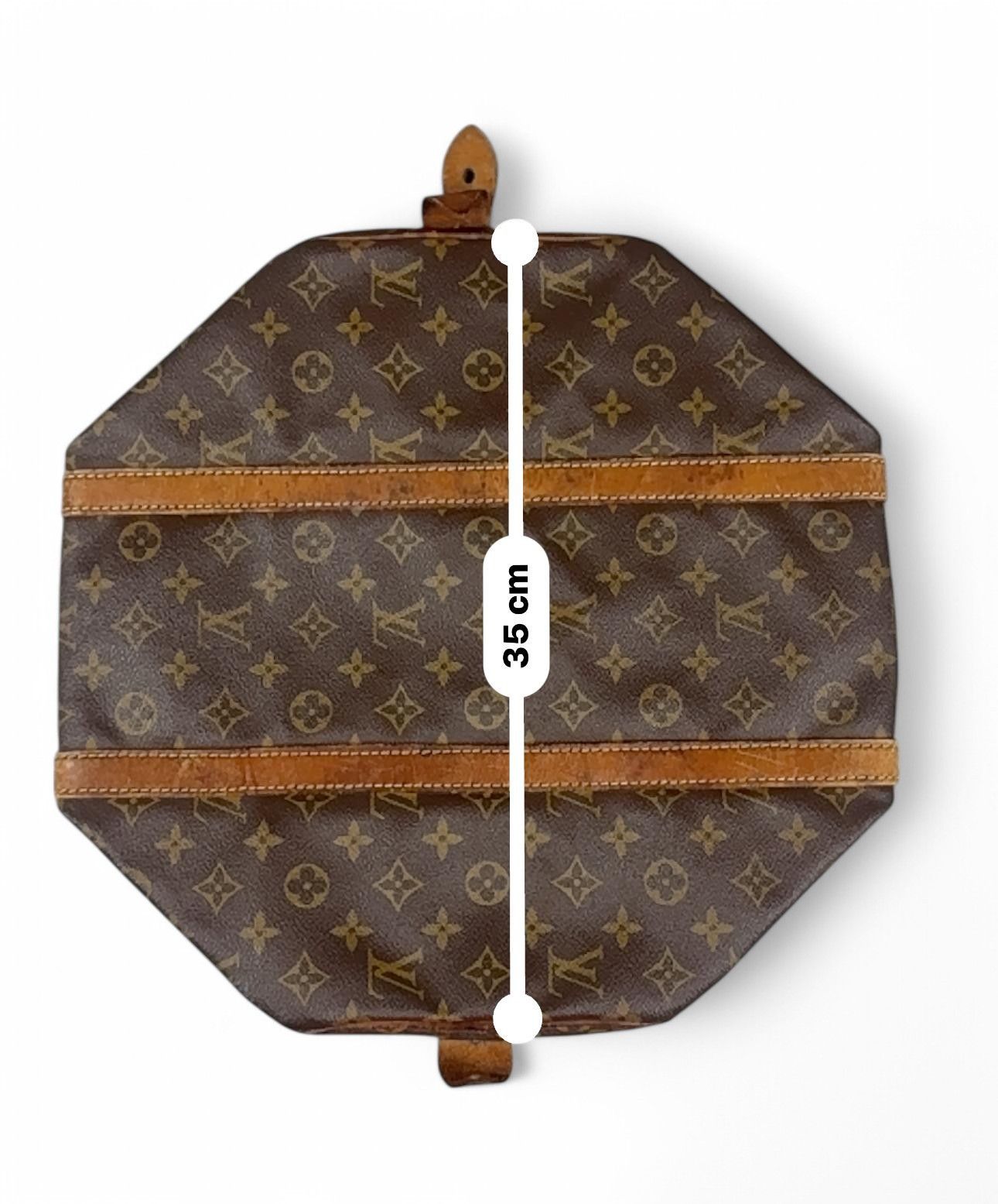Louis Vuitton Louis Vuitton - Sax Pool 35 Monogram Leather Brown Vintage Size ONE SIZE - 5 Thumbnail