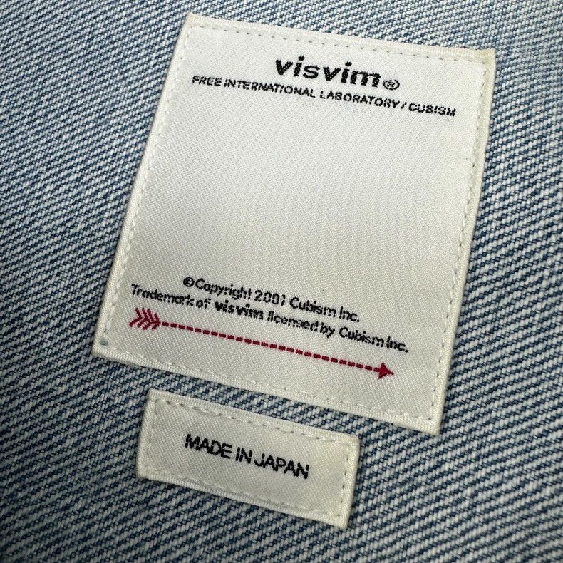 Visvim Visvim 19SS DMGD-1004 Washed denim Jacket Size US M / EU 48-50 / 2 - 7 Thumbnail