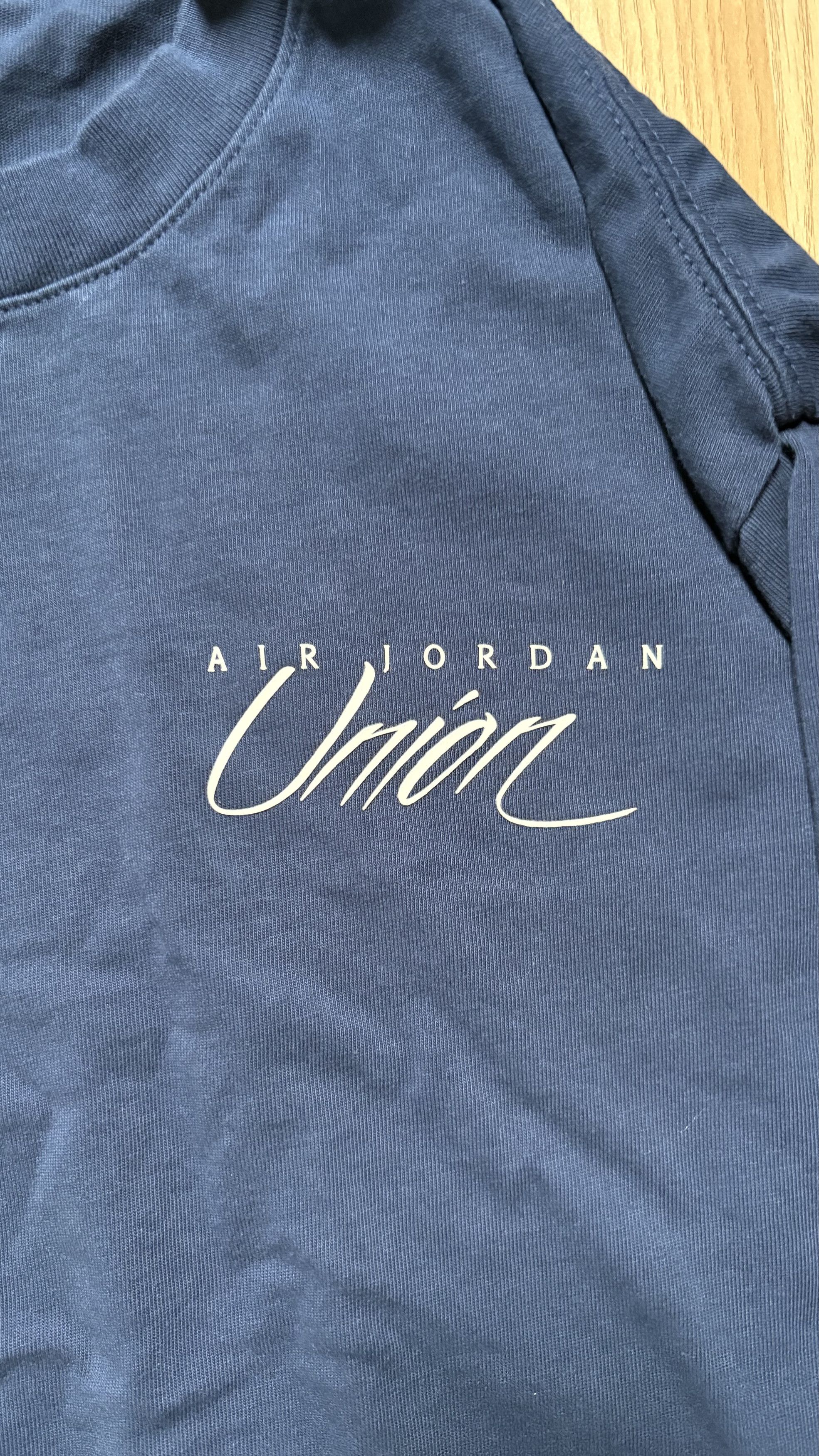 Jordan Brand × Union LA Air Jordan x Union LA Long Sleeve T Shirt - Navy Blue Size US L / EU 52-54 / 3 - 4 Thumbnail