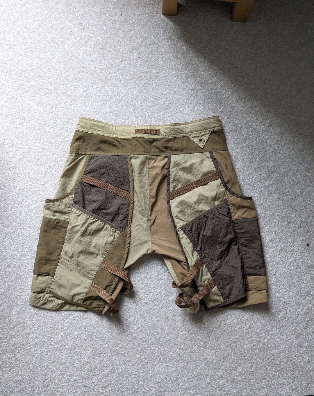 White Mountaineering White mountaineering mixed shorts Size US 34 / EU 50 - 2 Thumbnail