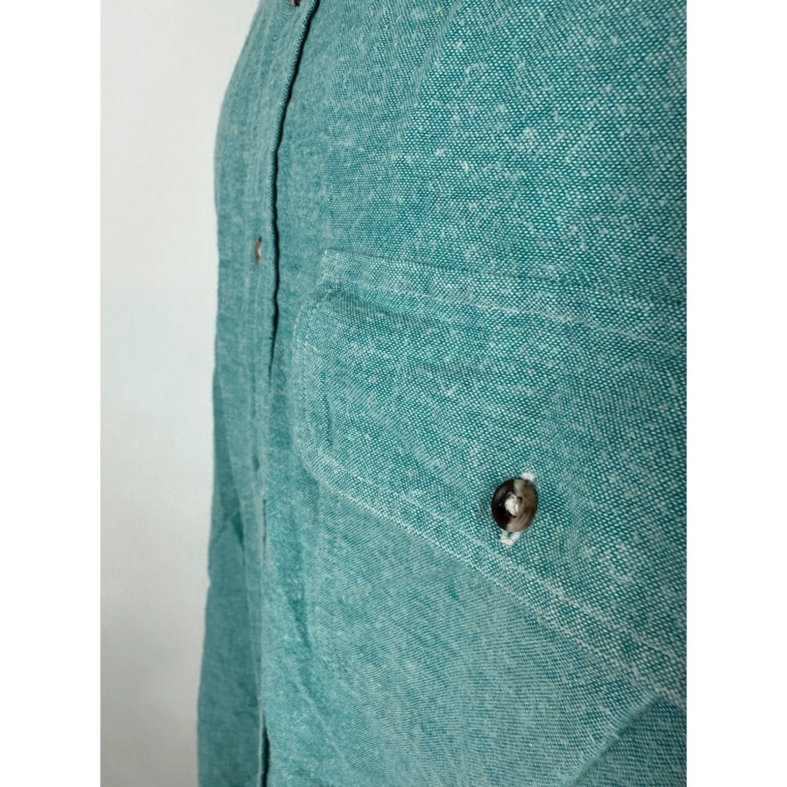 Lands' End VINTAGE Lands' End Flannel Shirt Men XL Blue Pilling Outdoors Cotton Made in USA Shirt Mens XL Blue Flannel Outdoors Vintage Lands' End Size US XL / EU 56 / 4 - 6 Thumbnail