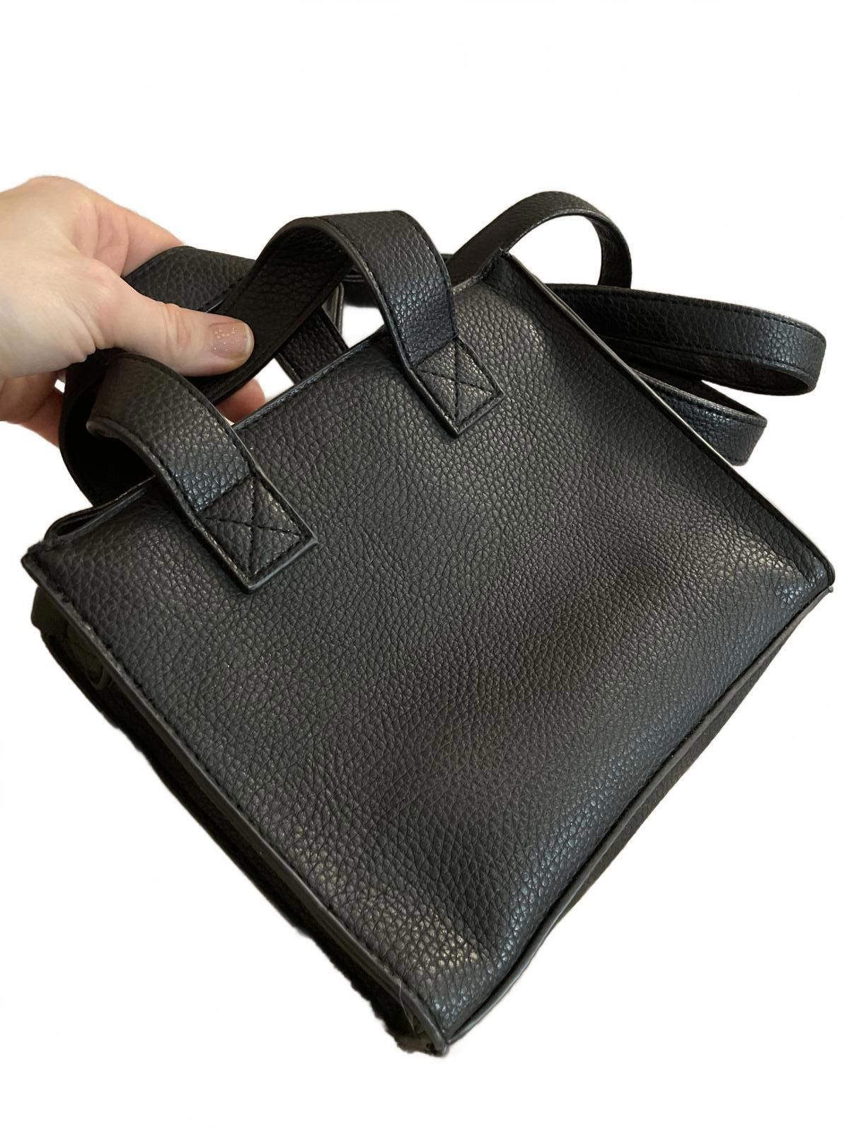 Other Wild Fable Purse Faux Leather Women's Black Small Crossbody Size ONE SIZE - 7 Thumbnail