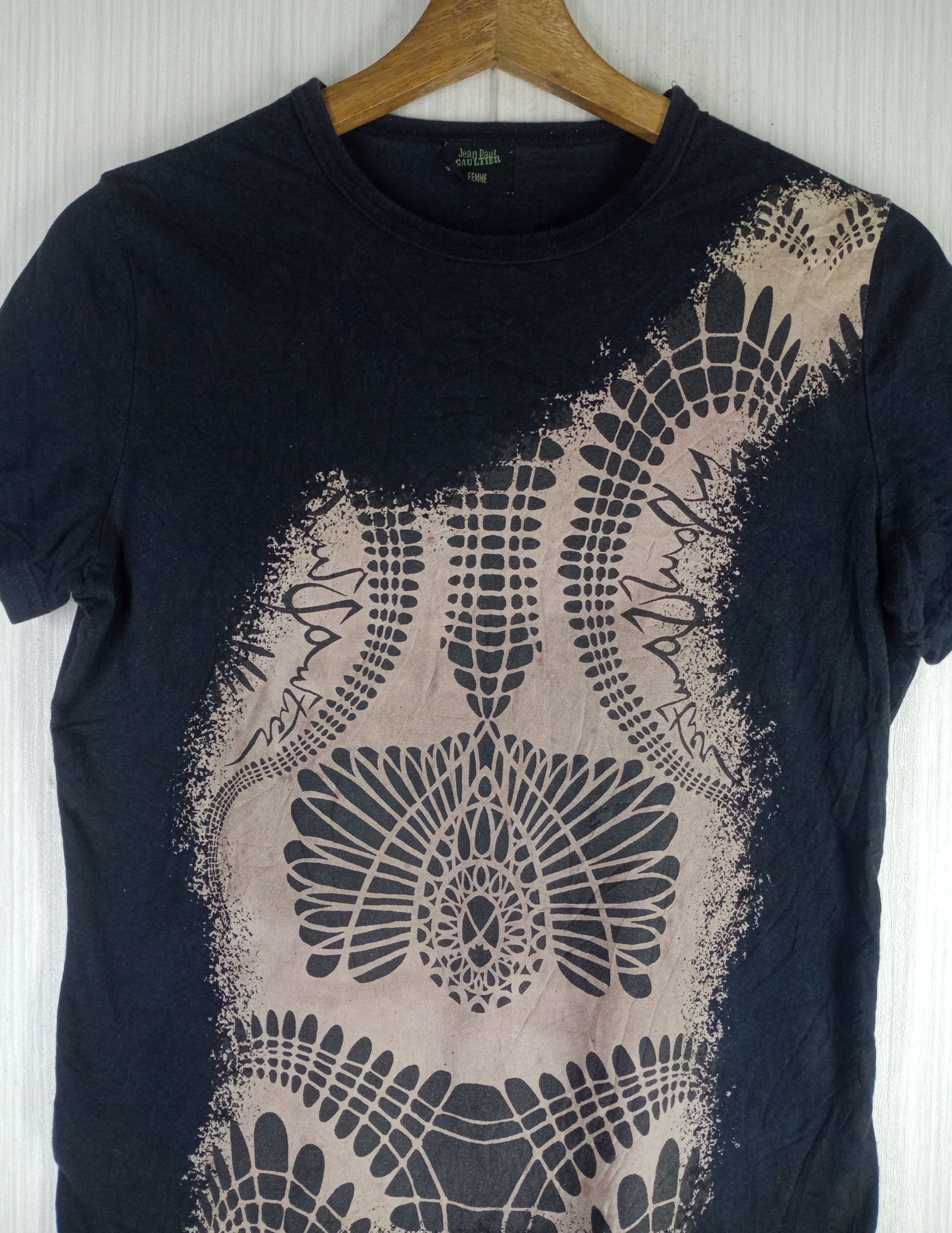 Jean Paul Gaultier Rare Jean Paul Gaultier Femme Tshirt Size S / US 4 / IT 40 - 3 Thumbnail