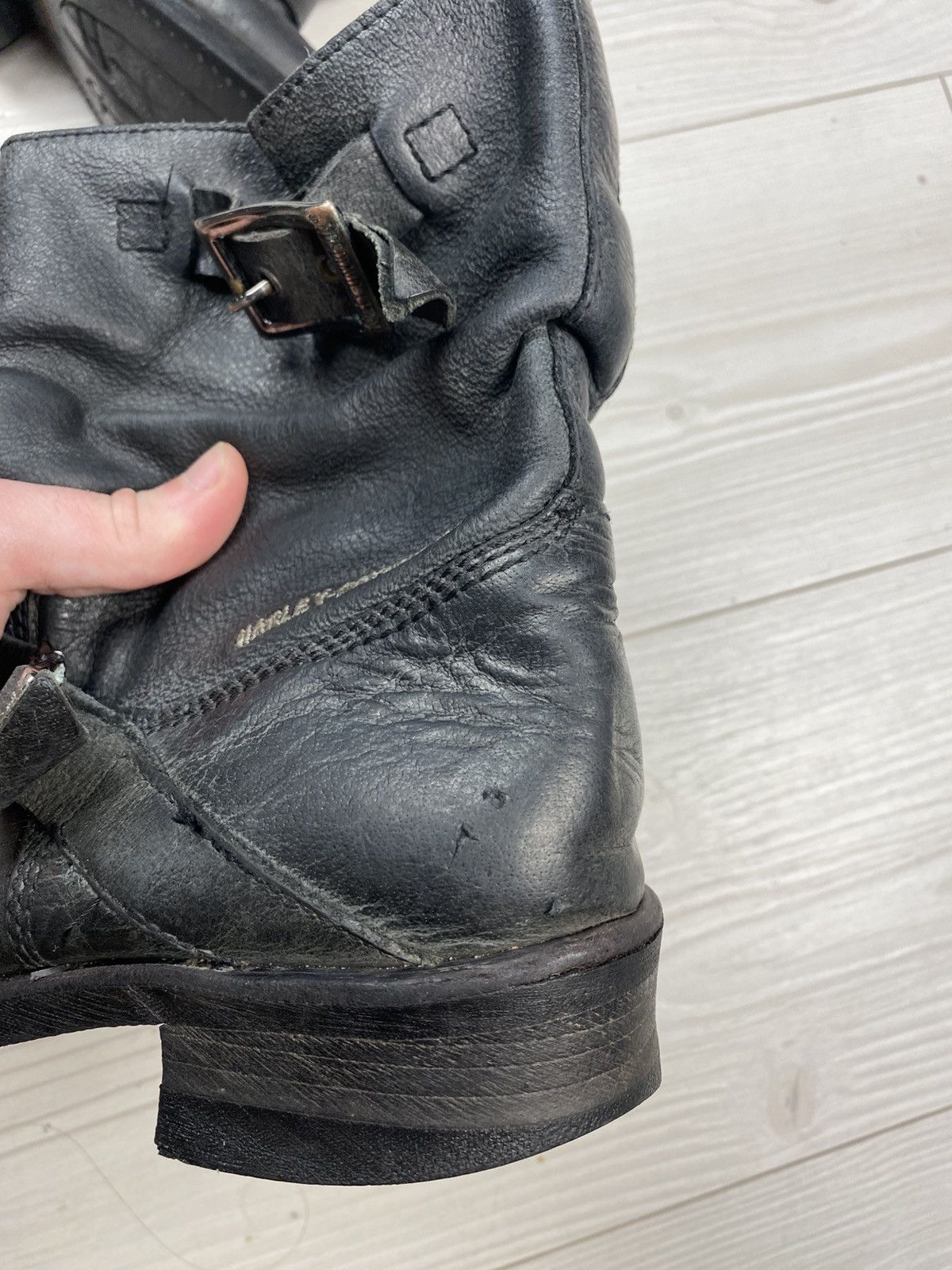 Vintage Vintage avant garde leather boots Harley Davidson y2k Size US 9 / IT 39 - 7 Thumbnail