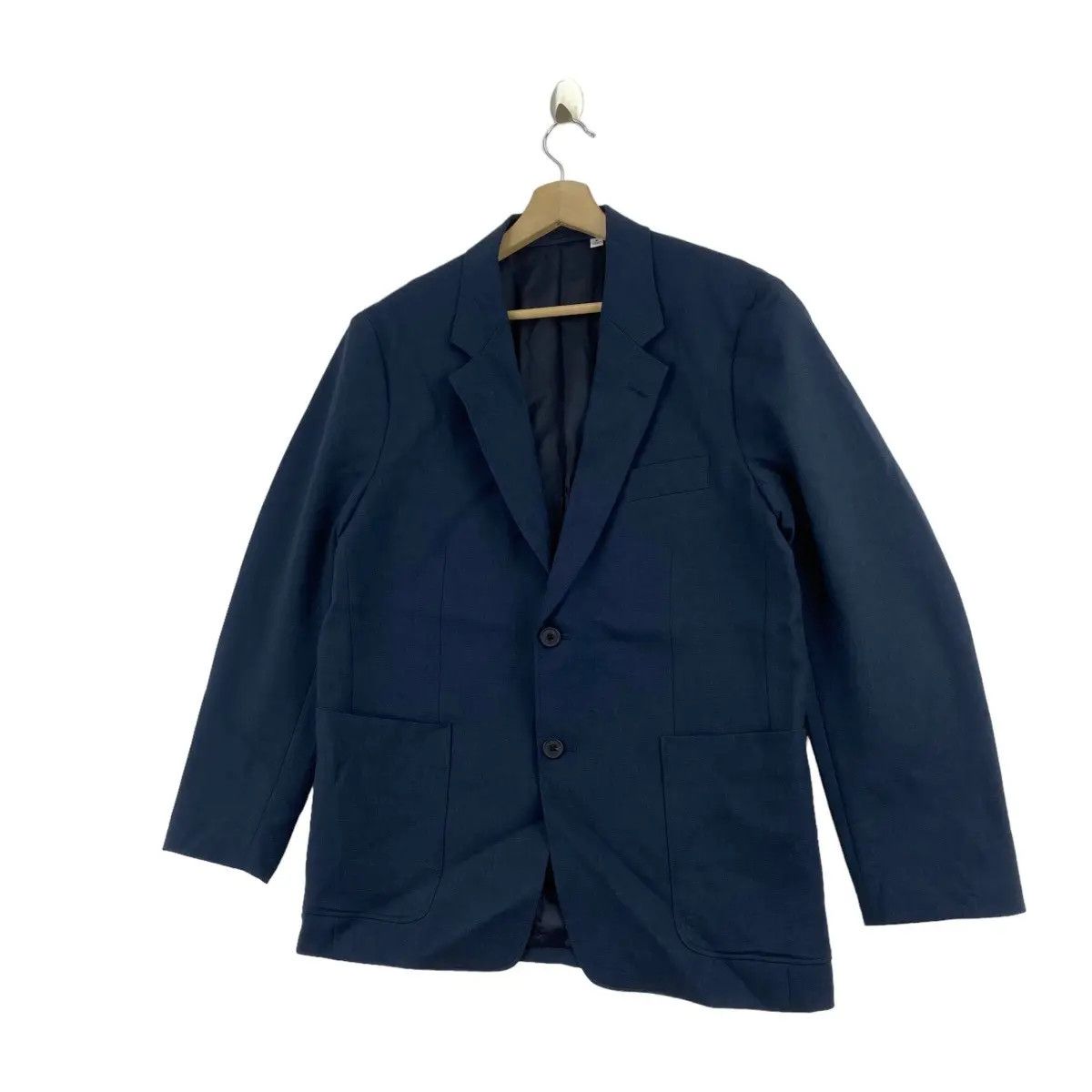 Lemaire × Uniqlo Vtg CHRISTOPHE LEMAIRE X UNIQLO Collection Blazer 2 Button Size 42R - 4 Thumbnail