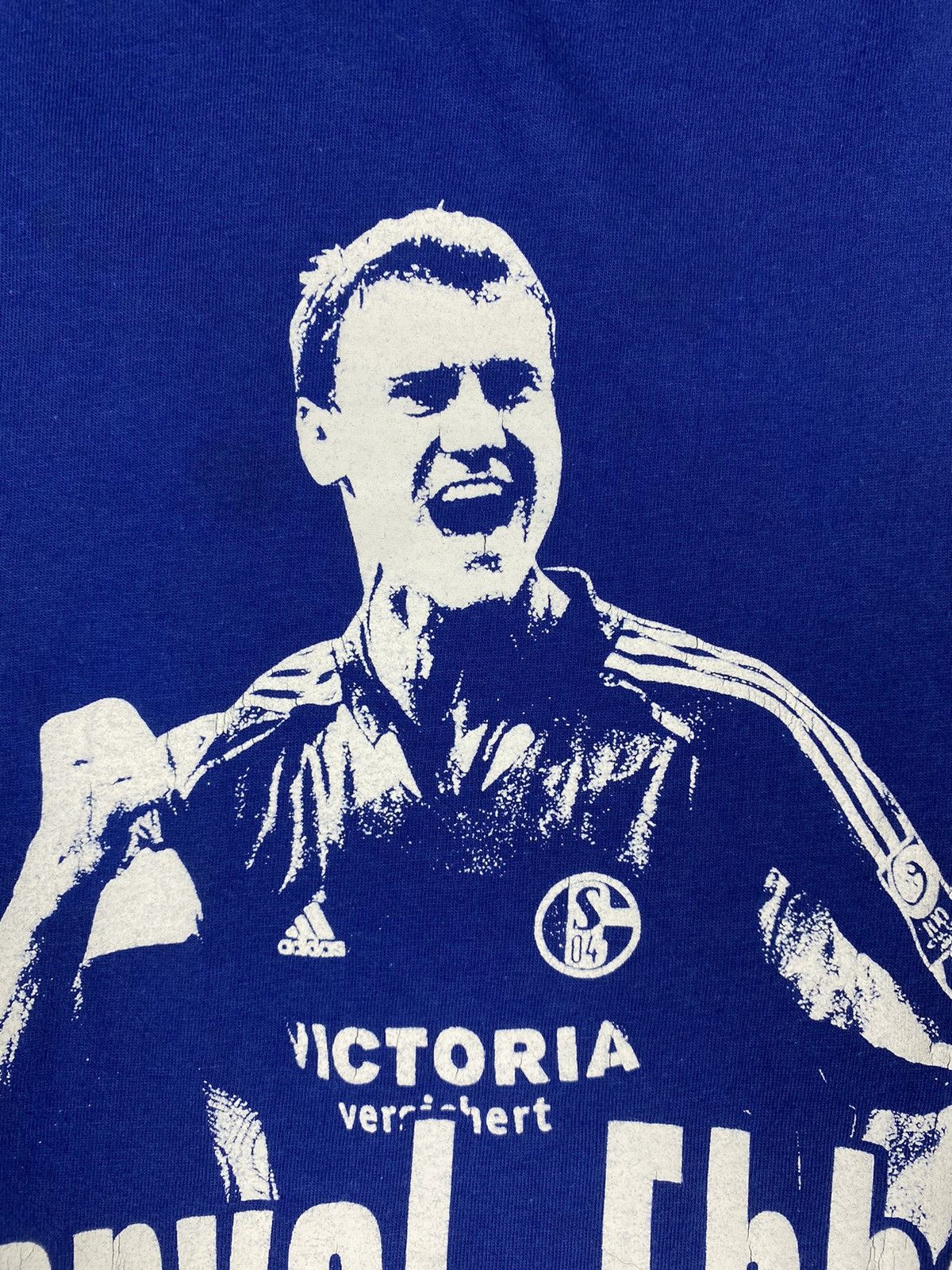 Vintage Vintage FC Schalke Victoria Ebbe Sand Abschiedsspiel 2006 Size US XXL / EU 58 / 5 - 7 Thumbnail
