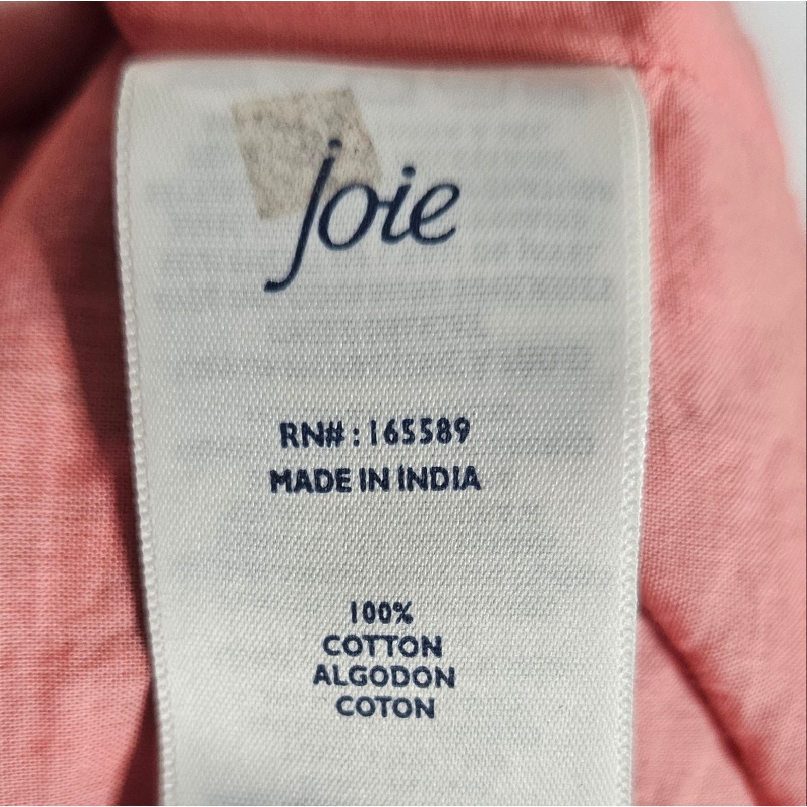 Joie Joie Tiered Maxi Cotton Orange & Pink Leopard Tea Rose Dress Size L / US 10 / IT 46 - 7 Thumbnail