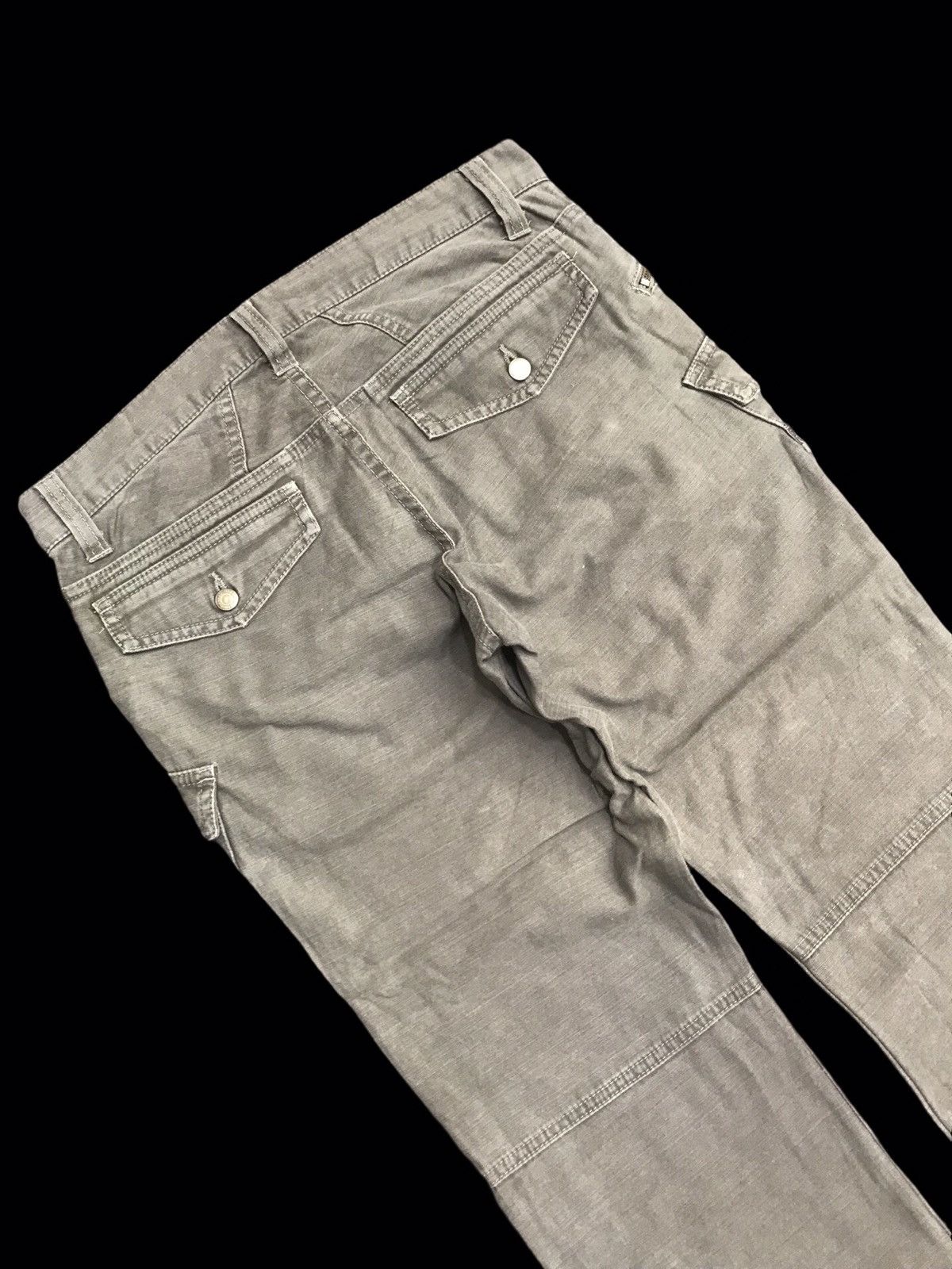 Tornado Mart 💥FLARE💥TORNADO MART Low Rise Flare Multipockets Pant F34 Size US 29 - 7 Thumbnail