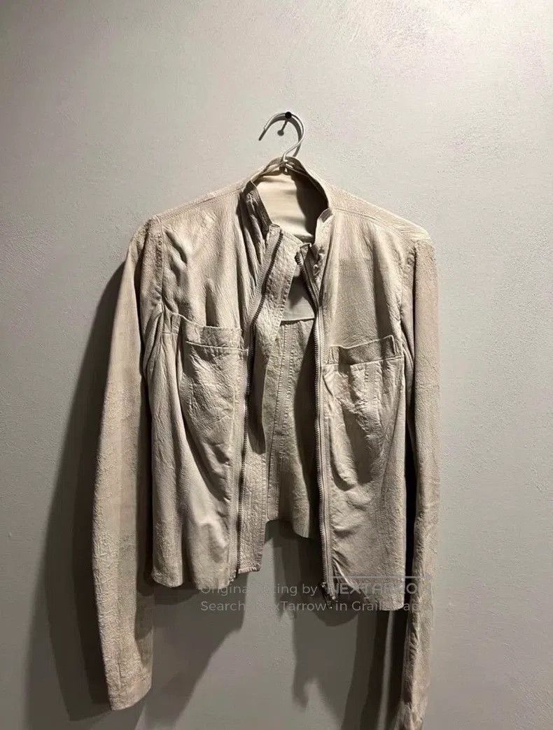Rick Owens RICK OWENS Bubble lamb leather women's jacket Size S / US 4 / IT 40 - 3 Thumbnail