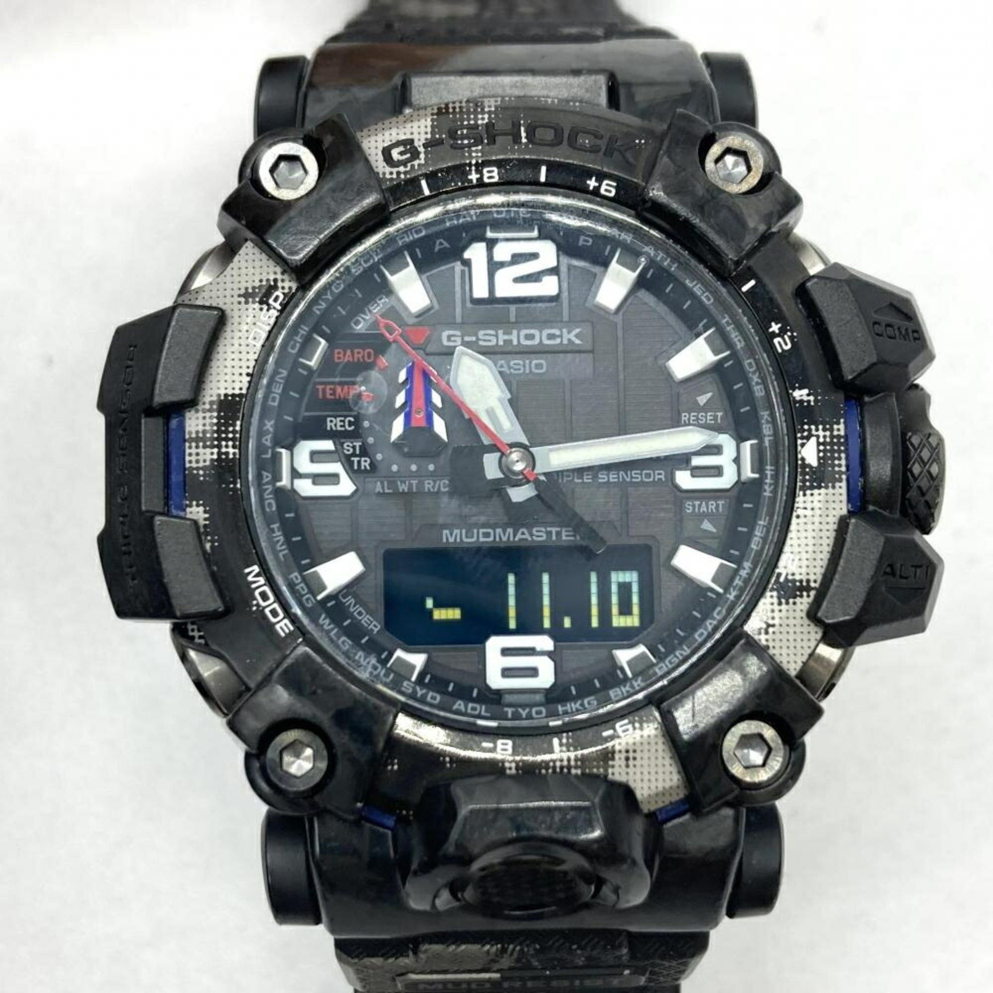 Casio Casio G-SHOCK Mudmaster 5561 GWG-100 Radio Solar Watch Men's