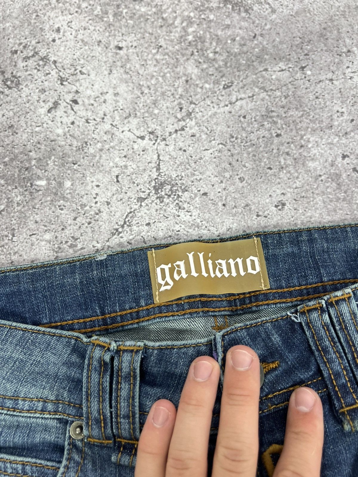 John Galliano John Galliano Women’s Jeans Denim Pants Size 28" / US 6 / IT 42 - 19 Thumbnail