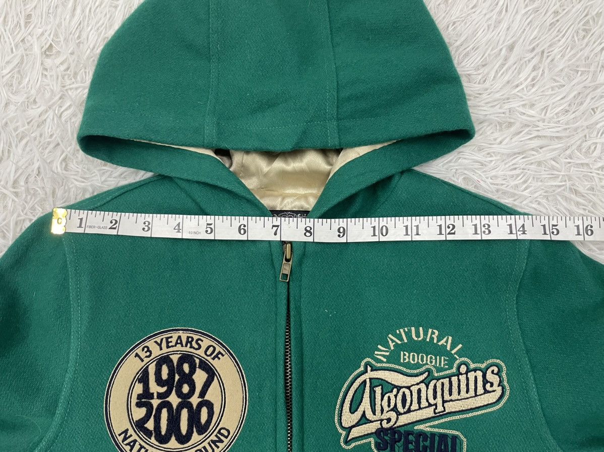 Japanese Brand Wool & Nylon Algonquins Jacket Hoodie Size S / US 4 / IT 40 - 8 Thumbnail
