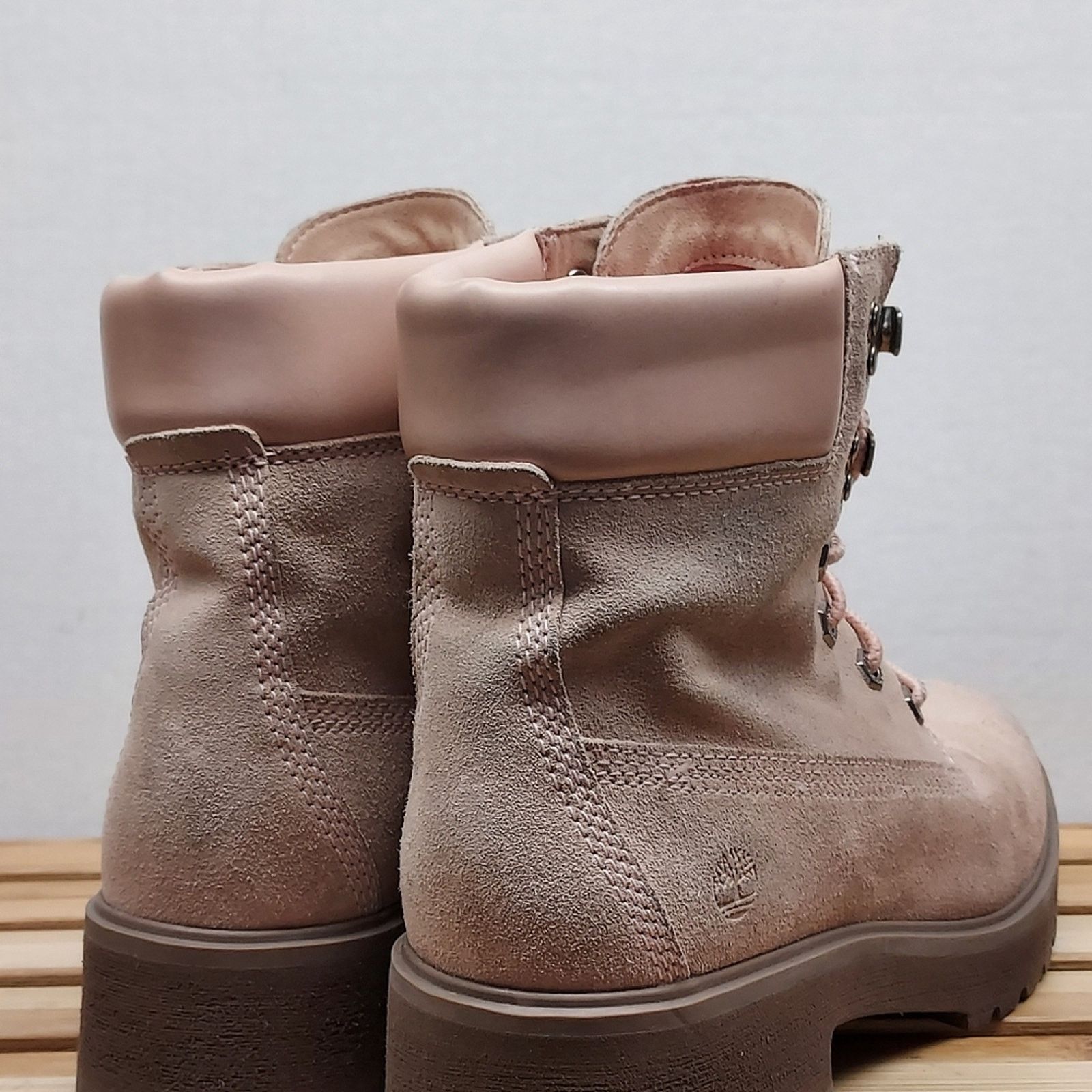 Timberland Timberland Womens | Blush Pink Carnaby Cool 6" Boots Size 10 Size US 10 / IT 40 - 3 Thumbnail