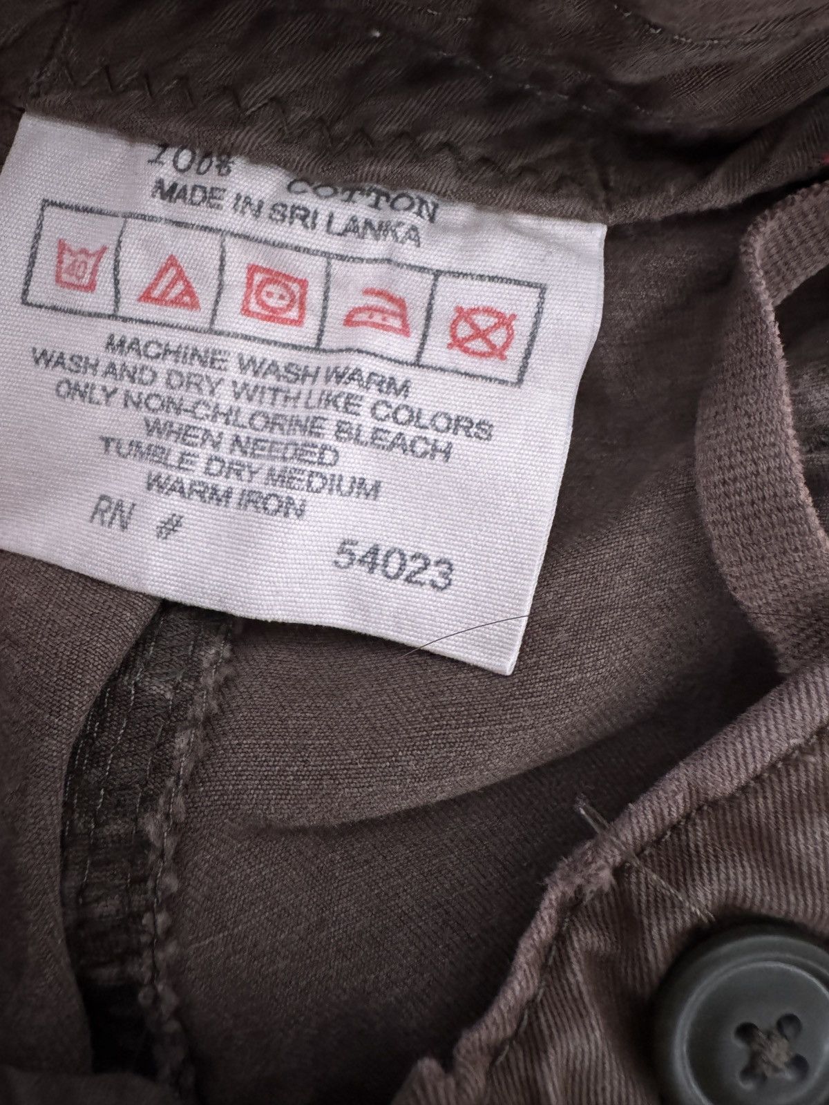 Vintage vintage brown multi pocket cargos Size US 36 / EU 52 - 2 Thumbnail