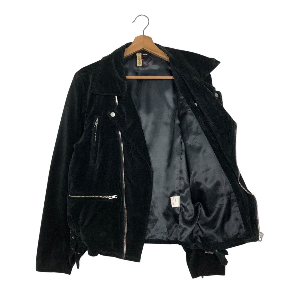 Japanese Brand Vintage Bike Jacket Double Collar Velvet Shdhu Issey Miyake Size US M / EU 48-50 / 2 - 12 Thumbnail