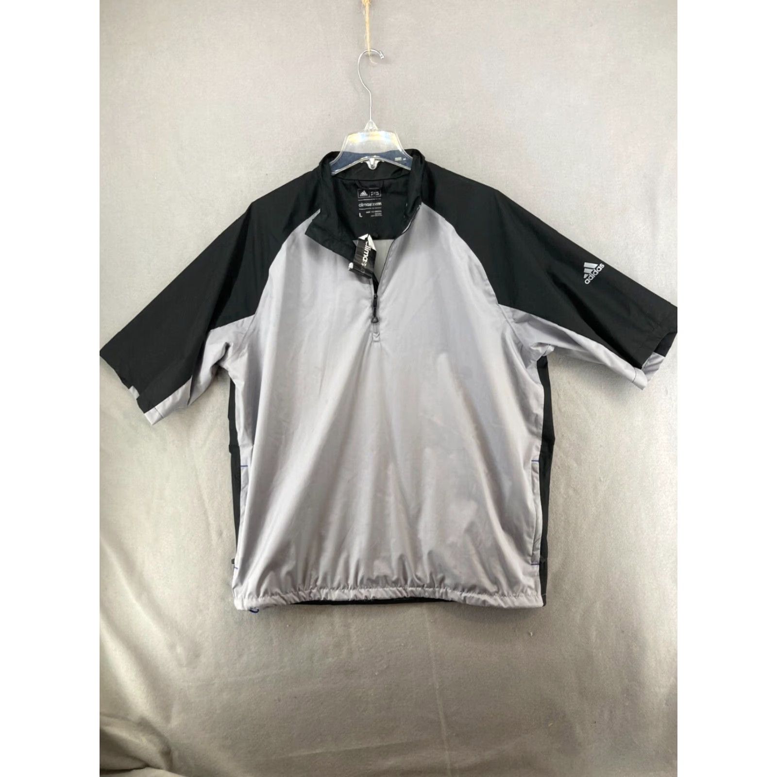 Adidas Adidas Climastorm Golf Polo Shirt Mens Large Gray Quickdry Short Sleeve Athletic Size US L / EU 52-54 / 3 - 5 Thumbnail