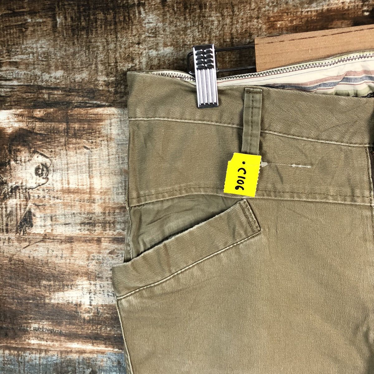 Japanese Brand DLL Ant Gauge made in japan Brown Casual Pants #C106 Size US 30 / EU 46 - 7 Thumbnail